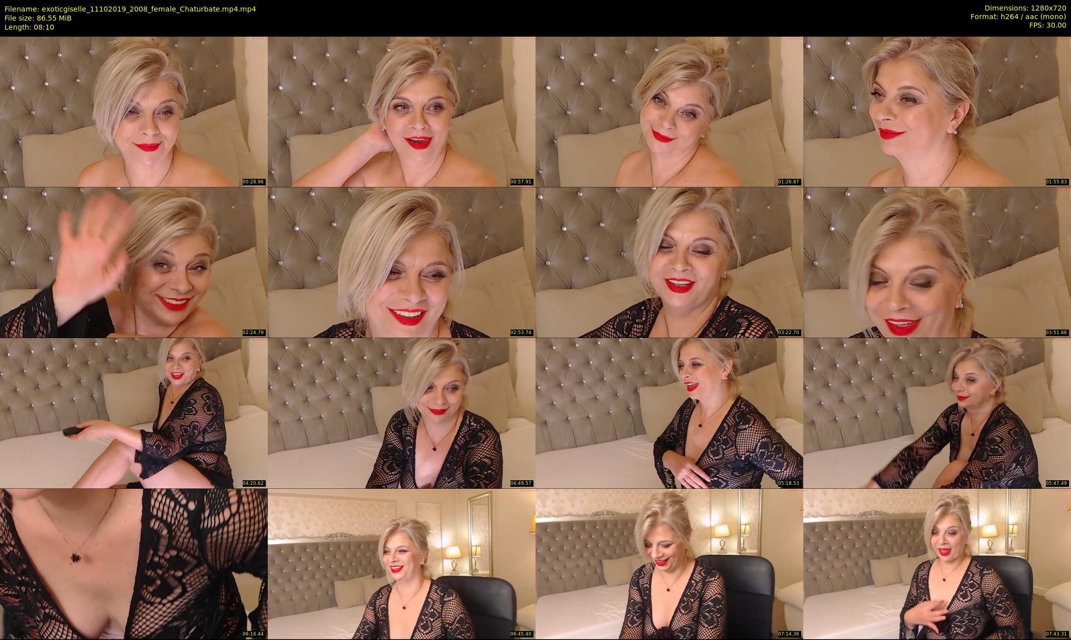 exoticgiselle — 9 minute Chaturbate female cam show recording, 720p, Oct 11, 2019