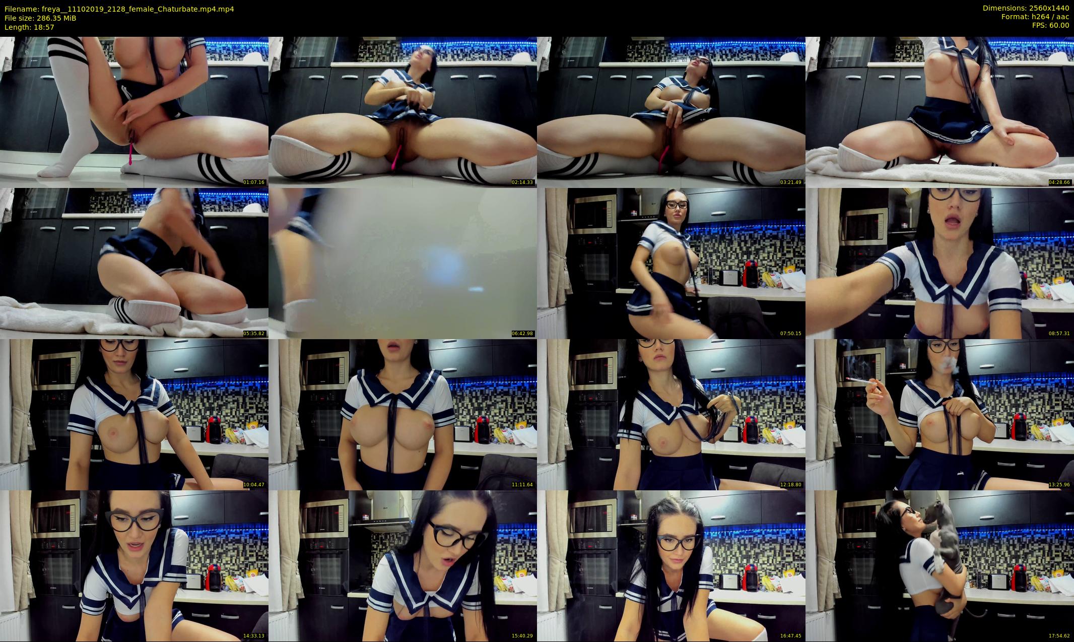 freya_ — 19 minute Chaturbate female cam show recording, 1080p, Oct 11, 2019