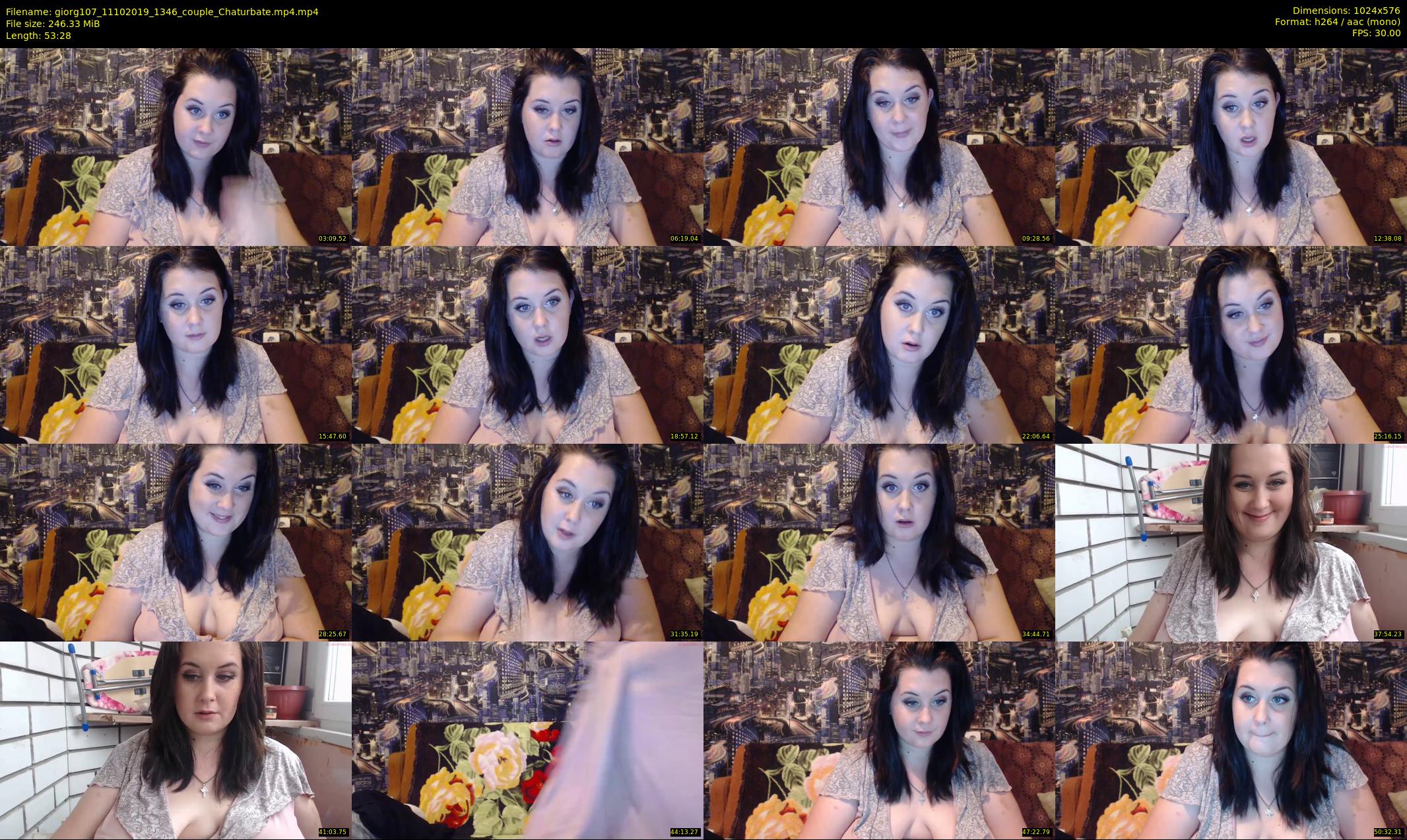 giorg107 — 54 minute Chaturbate couple cam show recording, 480p, Oct 11, 2019