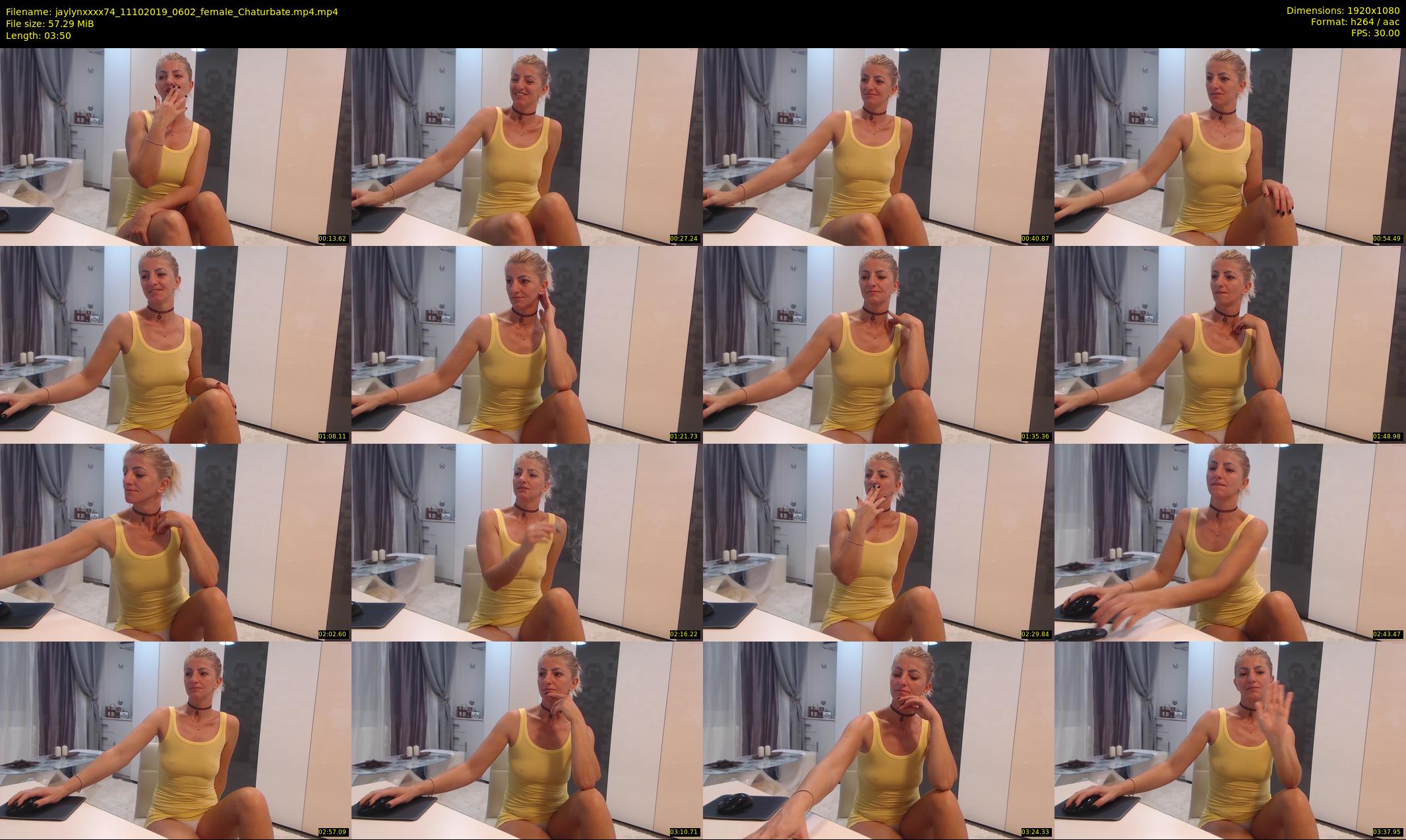 jaylynxxxx74 — 4 minute Chaturbate female cam show recording, 1080p, Oct 11, 2019