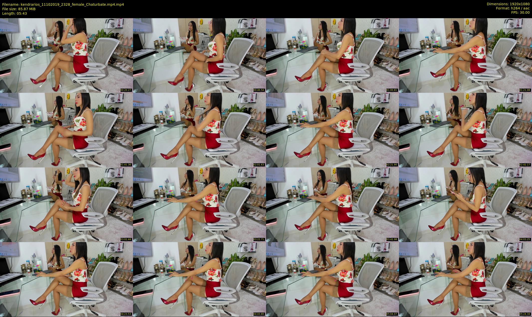 kendrarios — 6 minute Chaturbate female cam show recording, 1080p, Oct 11, 2019