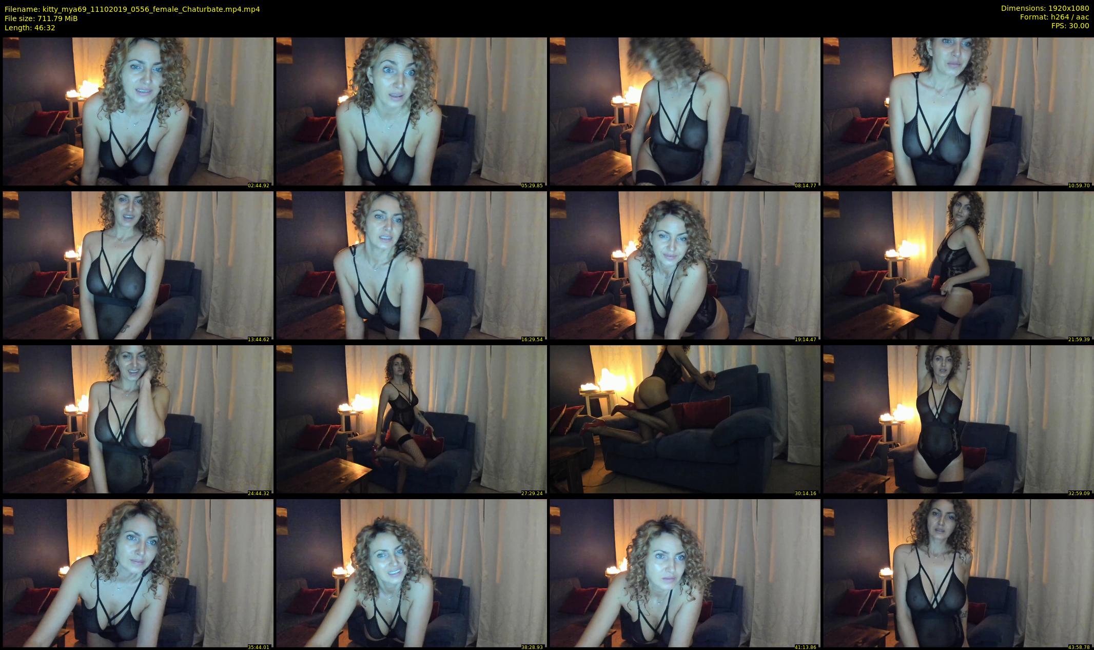 kitty_mya69 — 47 minute Chaturbate female cam show recording, 1080p, Oct 11, 2019