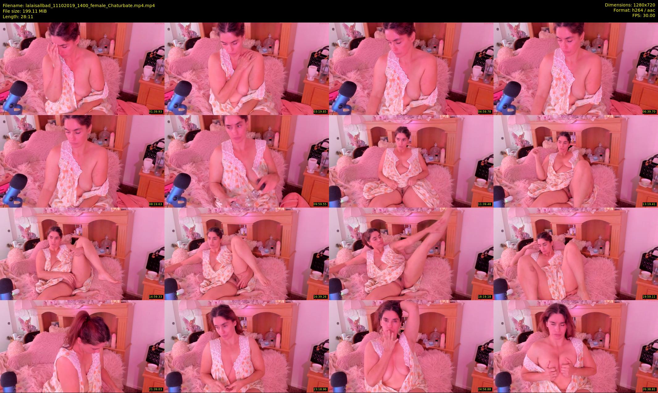 lalaisallbad — 29 minute Chaturbate female cam show recording, 720p, Oct 11, 2019