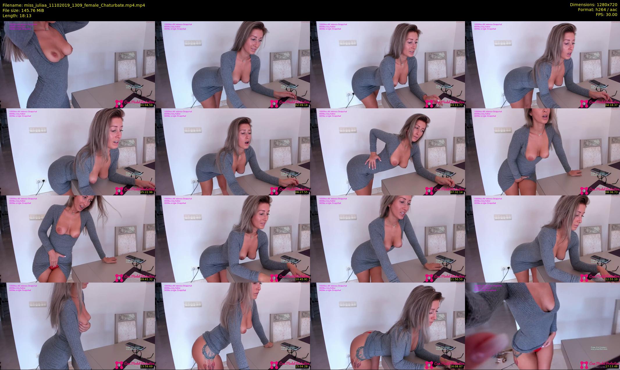 miss_juliaa — 19 minute Chaturbate female cam show recording, 720p, Oct 11, 2019