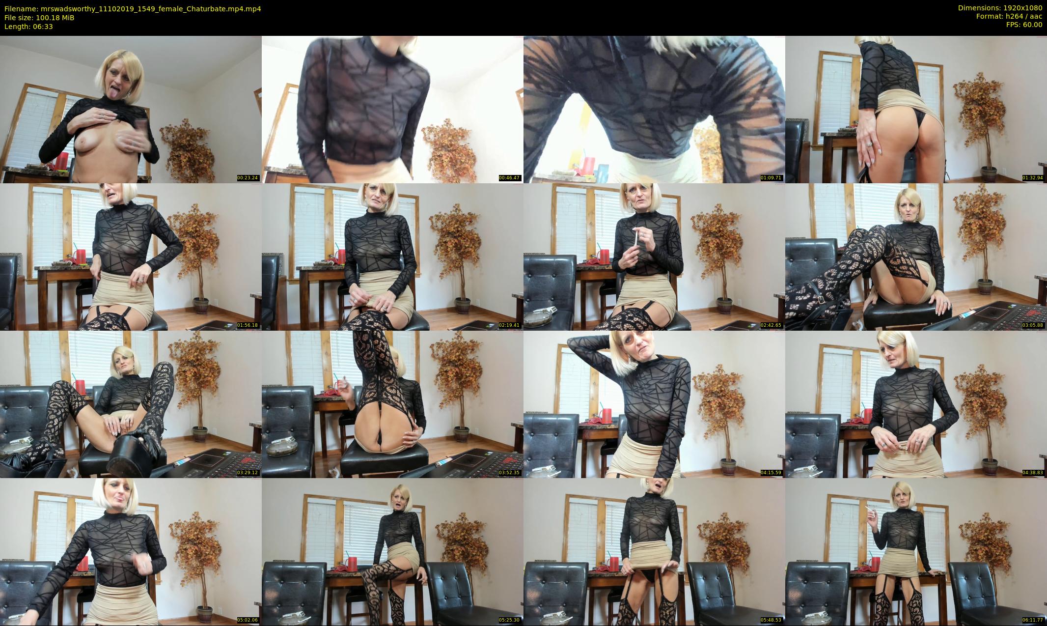 mrswadsworthy — 7 minute Chaturbate female cam show recording, 1080p, Oct 11, 2019