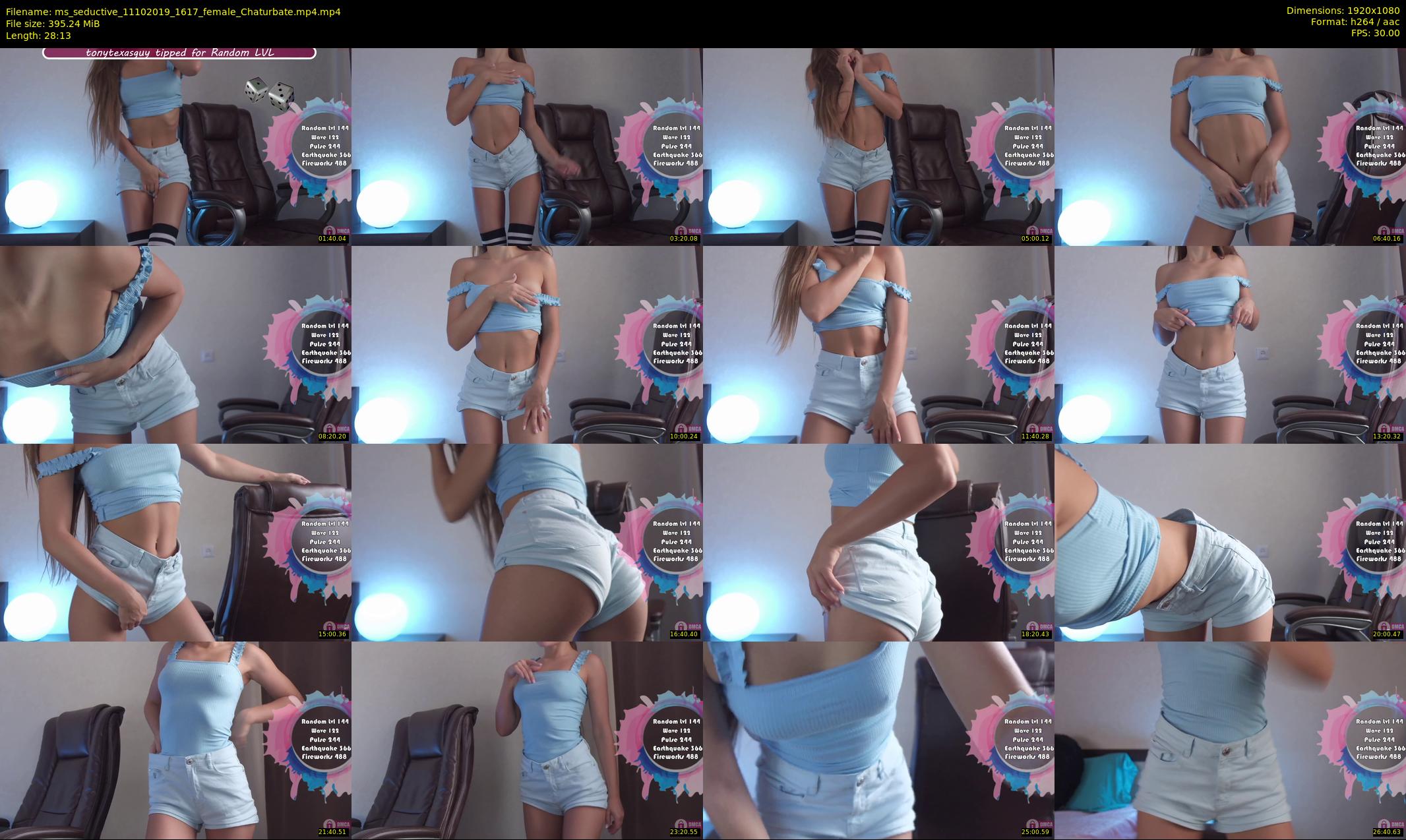 ms_seductive — 29 minute Chaturbate female cam show recording, 1080p, Oct 11, 2019