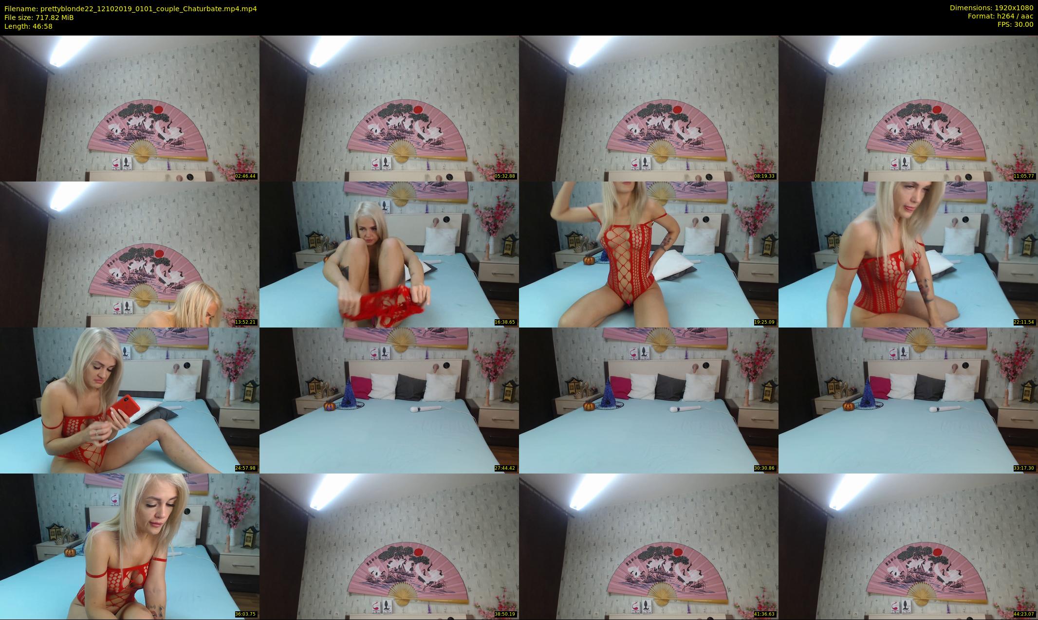 prettyblonde22 — 47 minute Chaturbate female cam show recording, 1080p, Oct 12, 2019