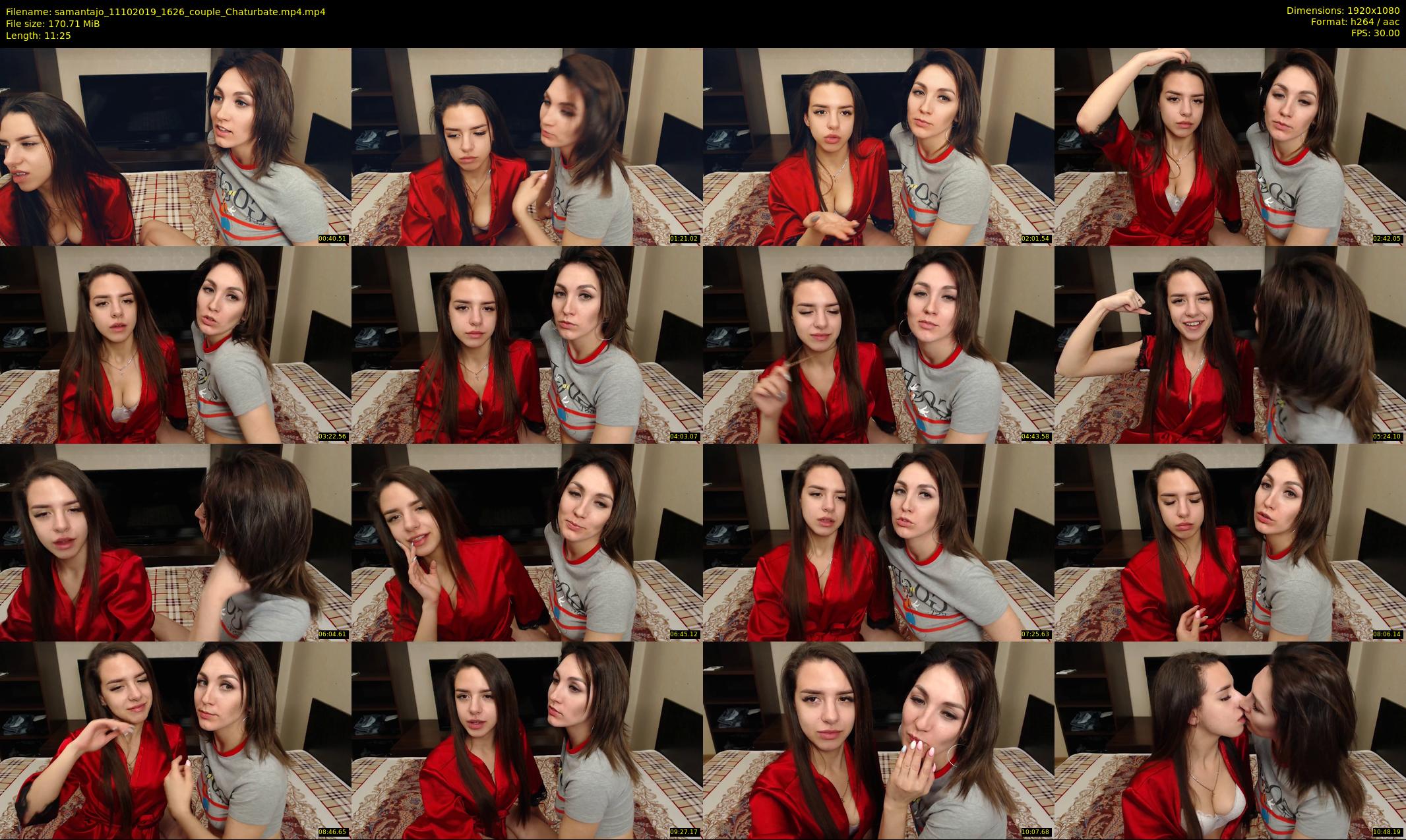 samantajo — 12 minute Chaturbate female cam show recording, 1080p, Oct 11, 2019