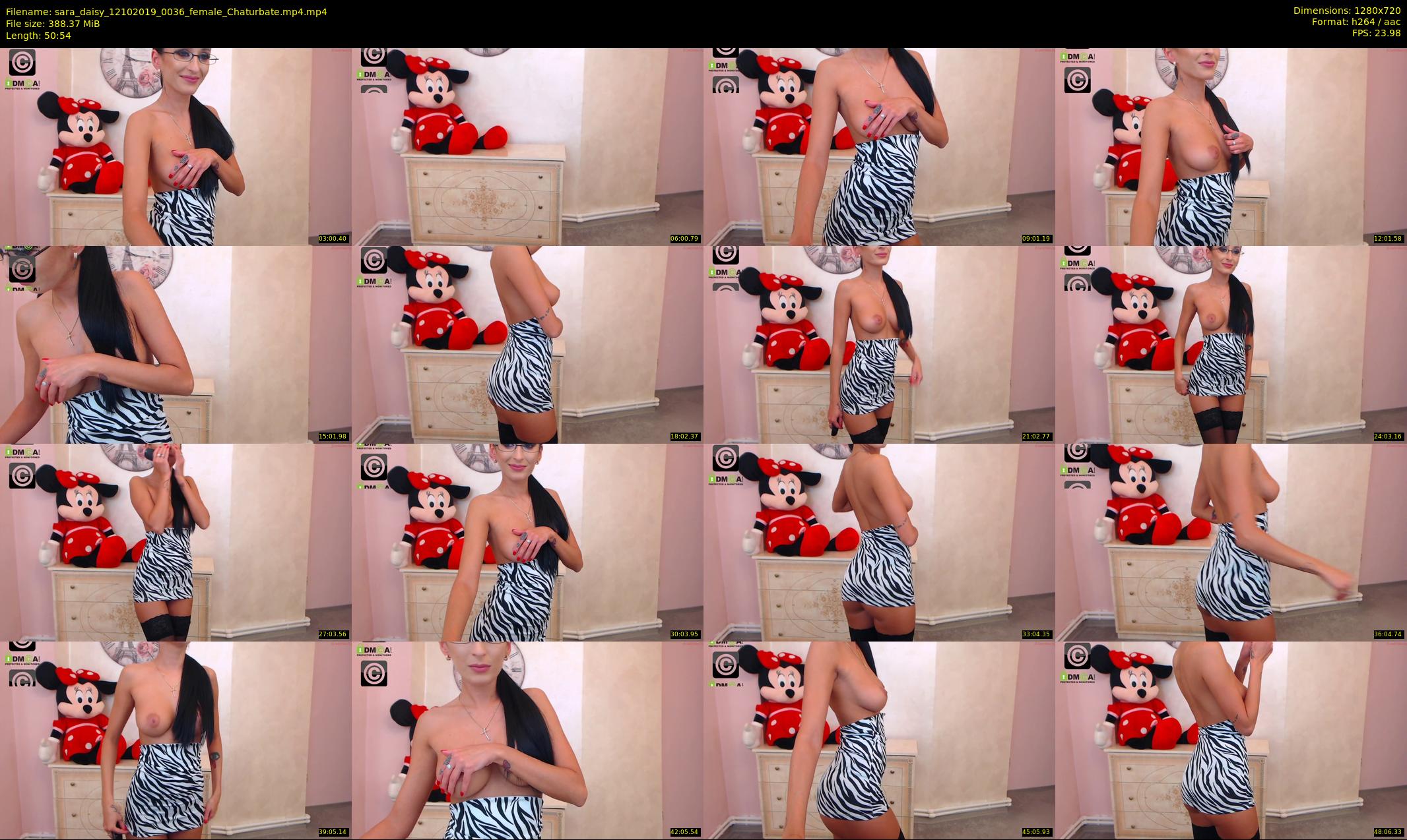 sara_daisy — 51 minute Chaturbate female cam show recording, 720p, Oct 12, 2019