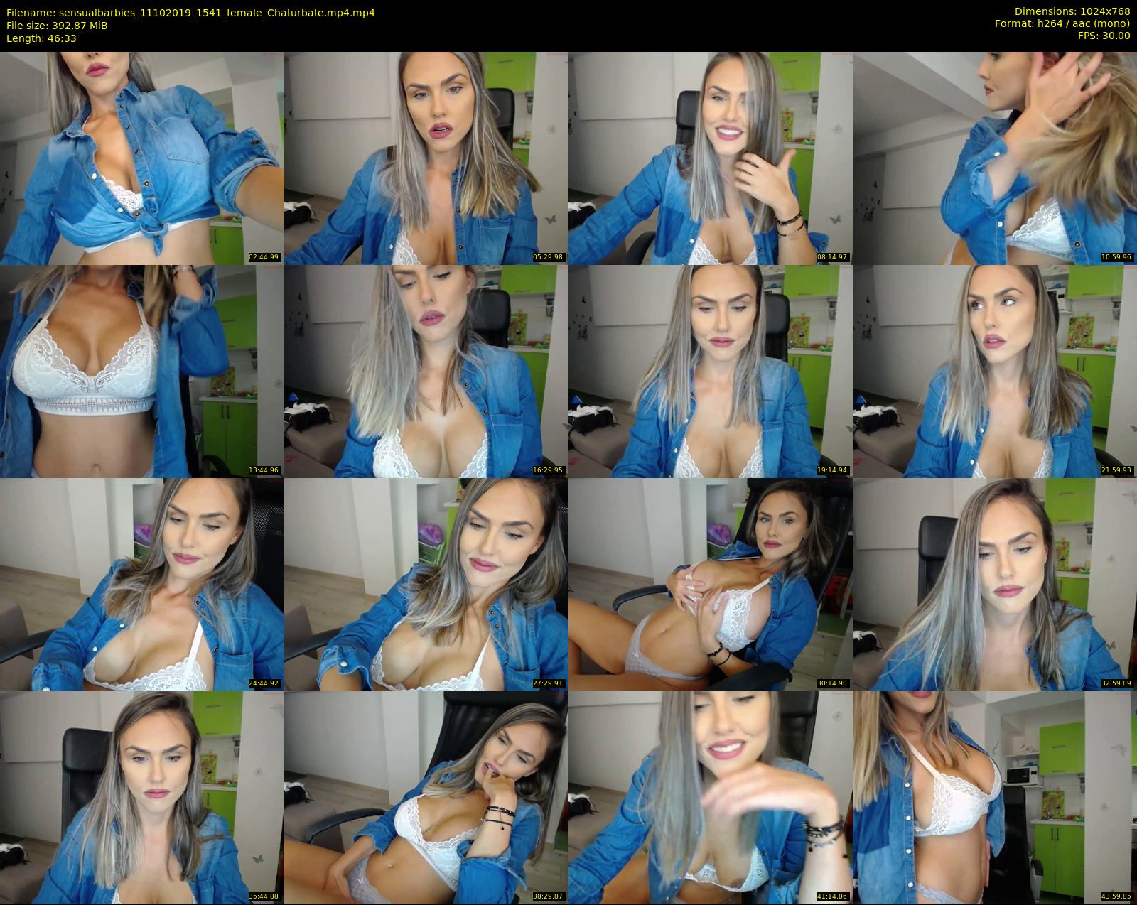 sensualbarbies — 47 minute Chaturbate female cam show recording, 720p, Oct 11, 2019