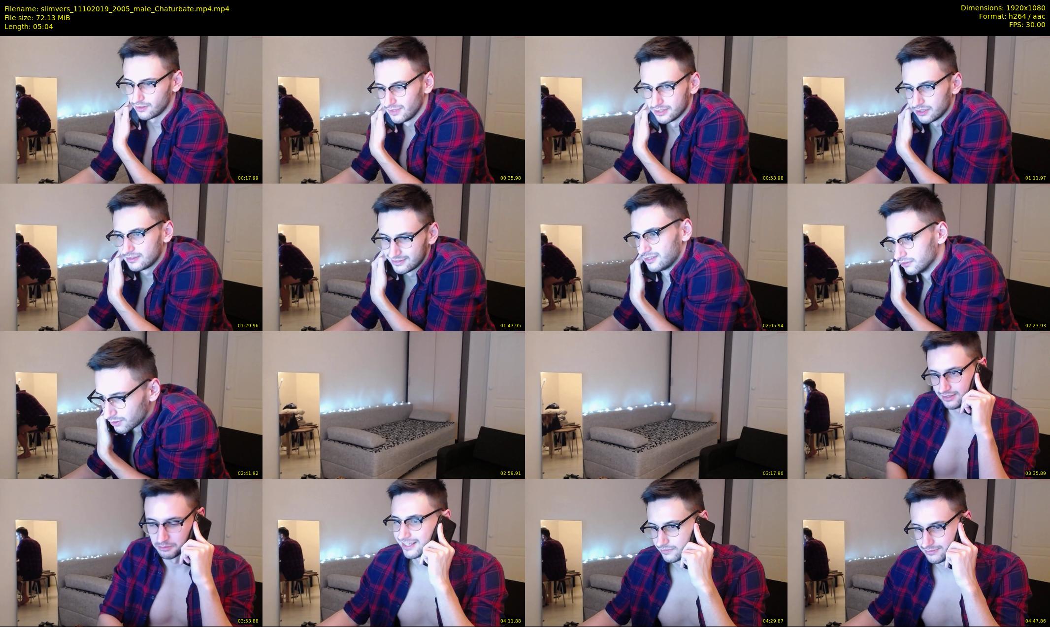 slimvers — 6 minute Chaturbate male cam show recording, 1080p, Oct 11, 2019
