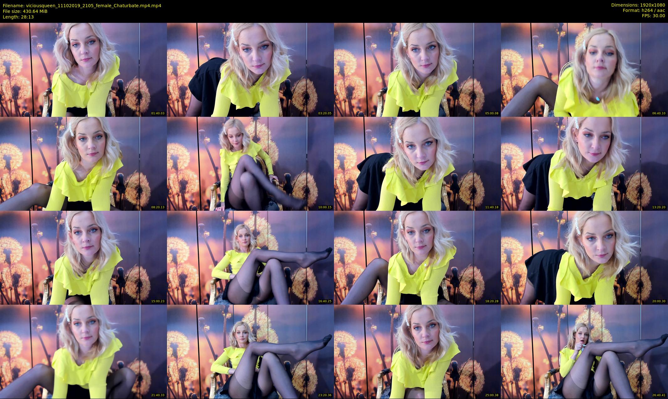 viciousqueen — 29 minute Chaturbate female cam show recording, 1080p, Oct 11, 2019