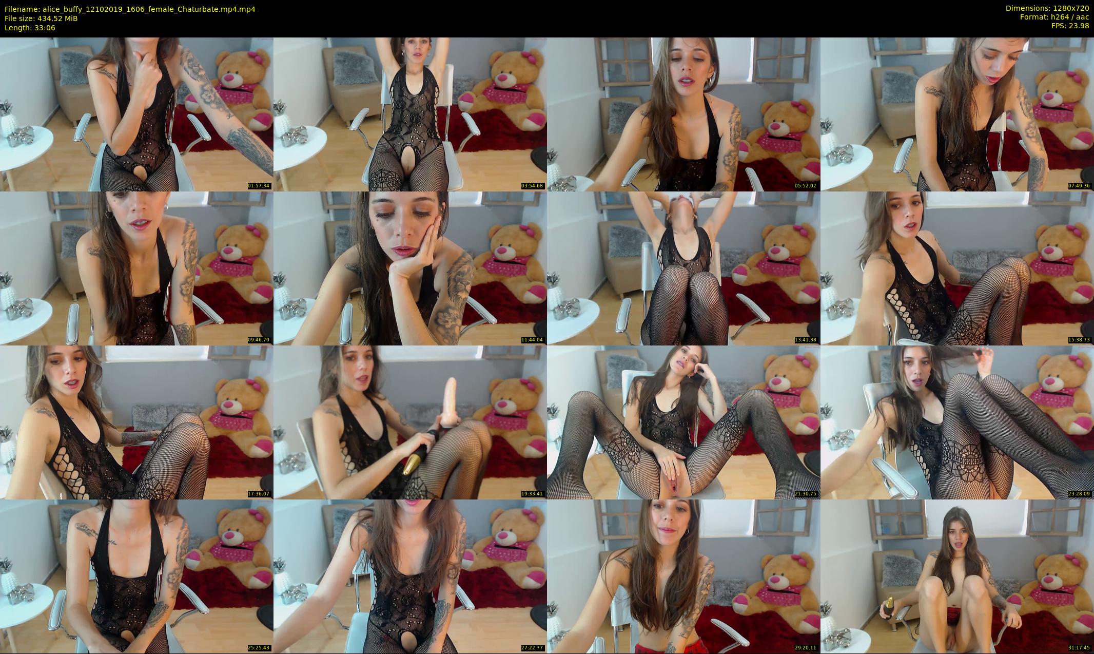 alice_buffy — 34 minute Chaturbate female cam show recording, 720p, Oct 12, 2019