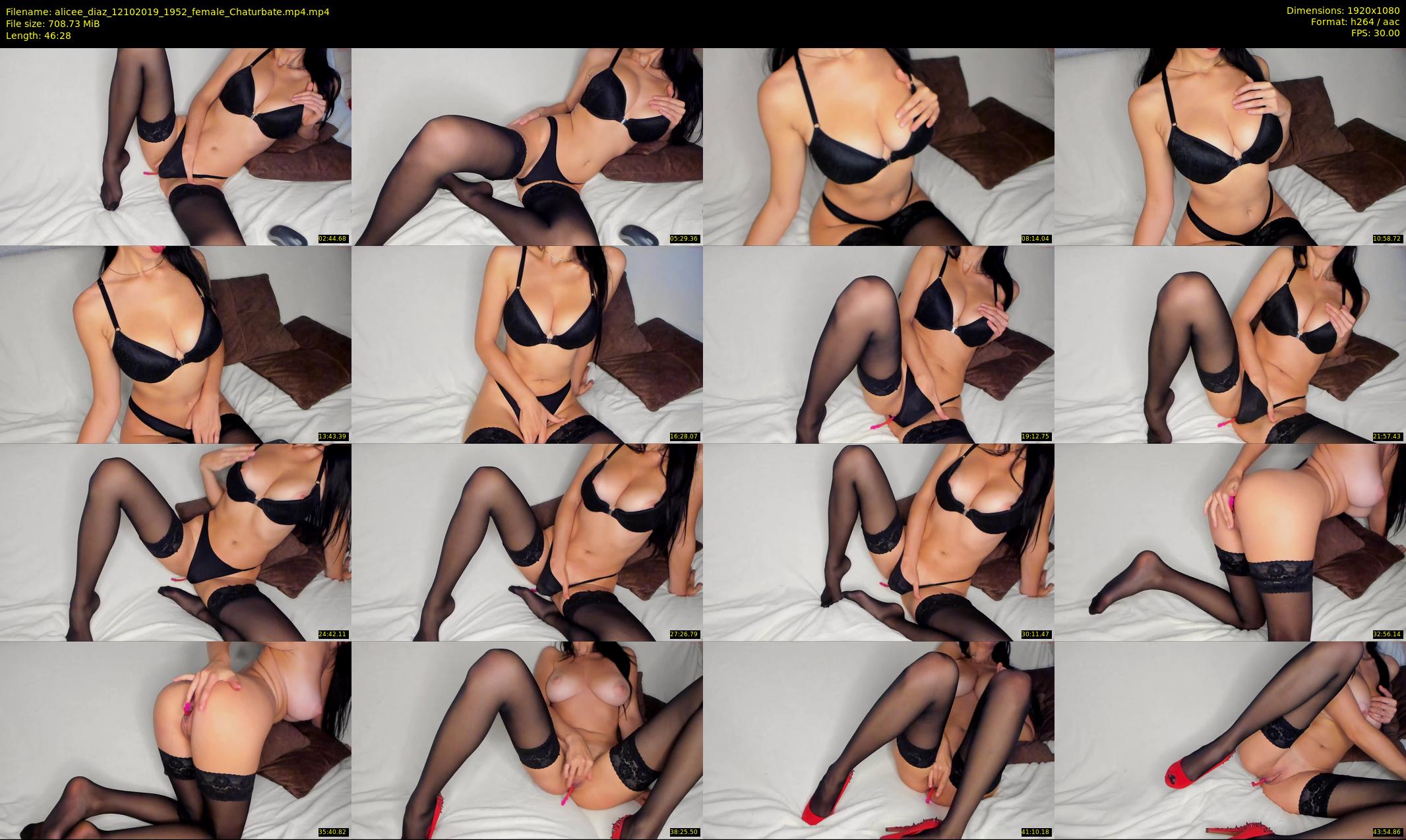 alicee_diaz — 47 minute Chaturbate female cam show recording, 1080p, Oct 12, 2019