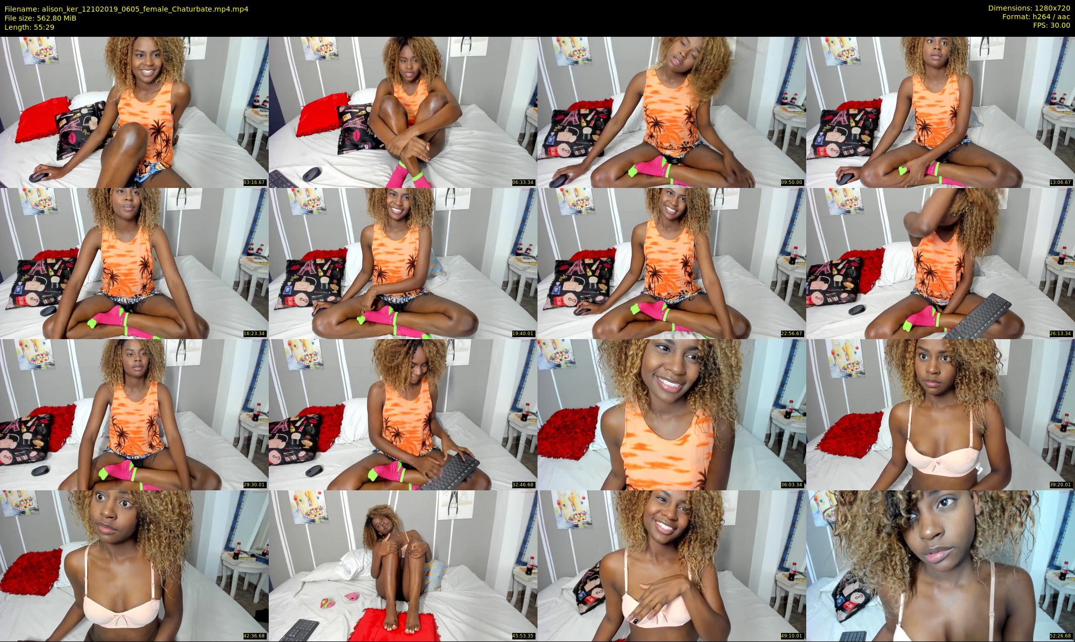 alison_ker — 56 minute Chaturbate female cam show recording, 720p, Oct 12, 2019