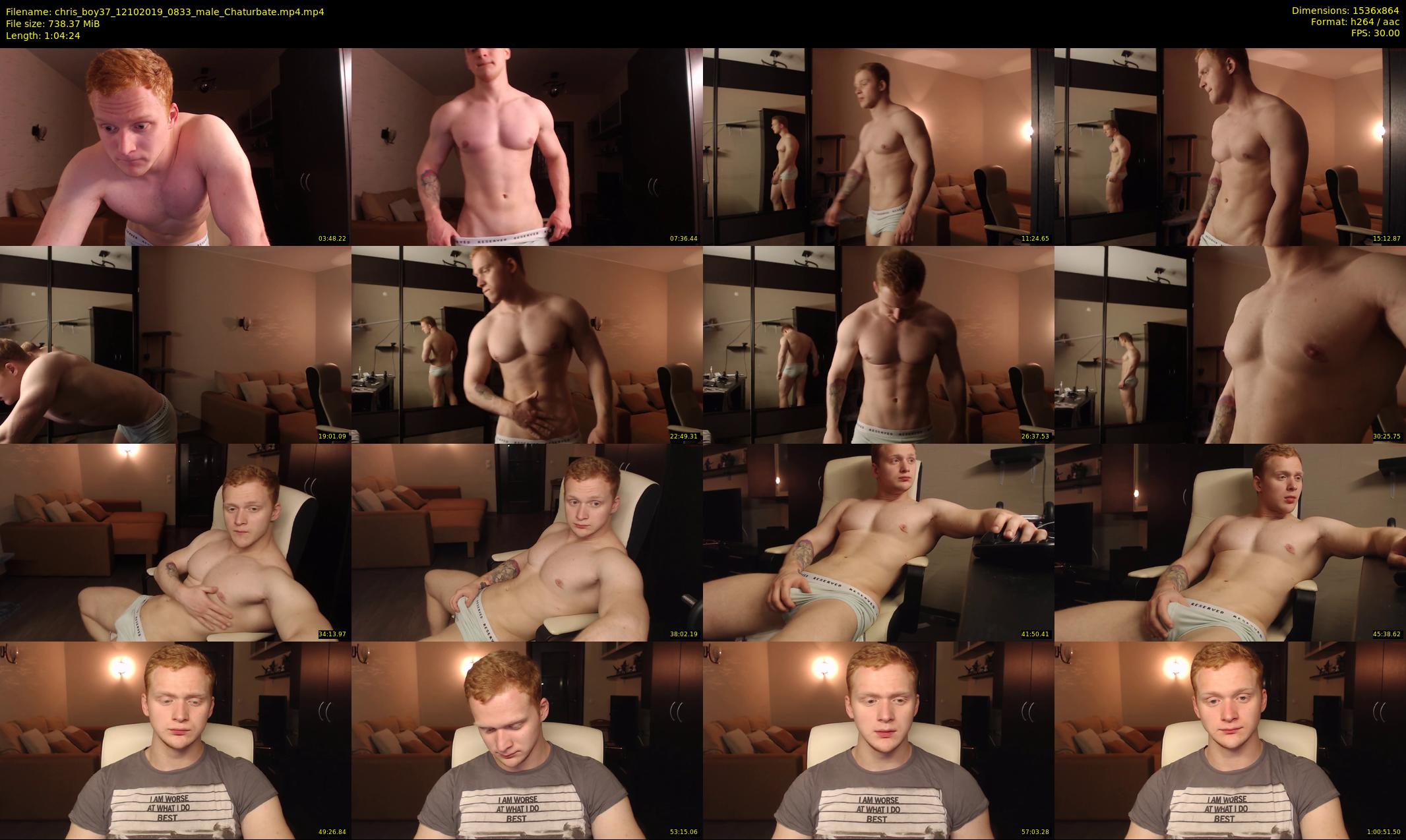 chris_boy37 — 65 minute Chaturbate male cam show recording, 720p, Oct 12, 2019