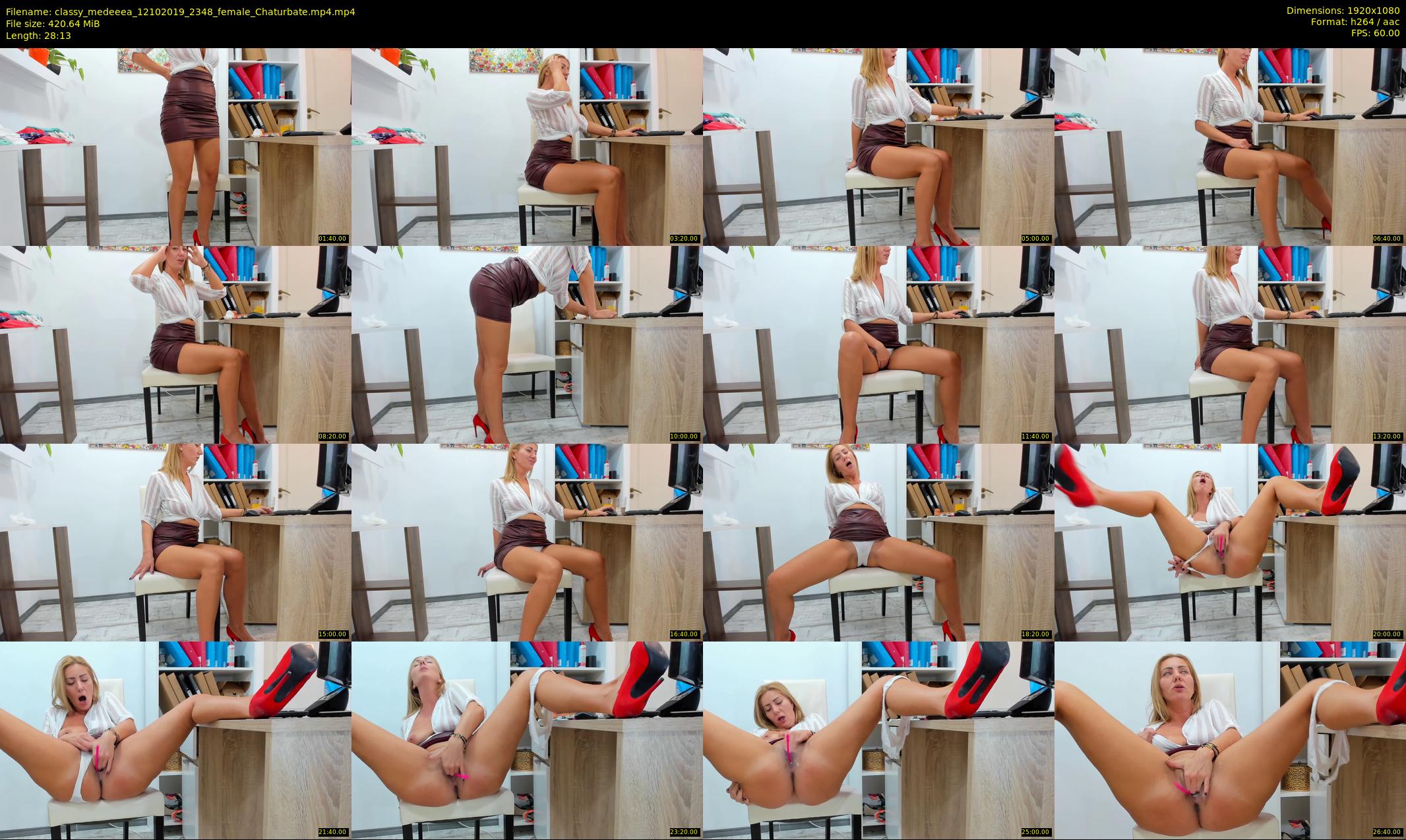 classy_medeeea — 29 minute Chaturbate female cam show recording, 1080p, Oct 12, 2019