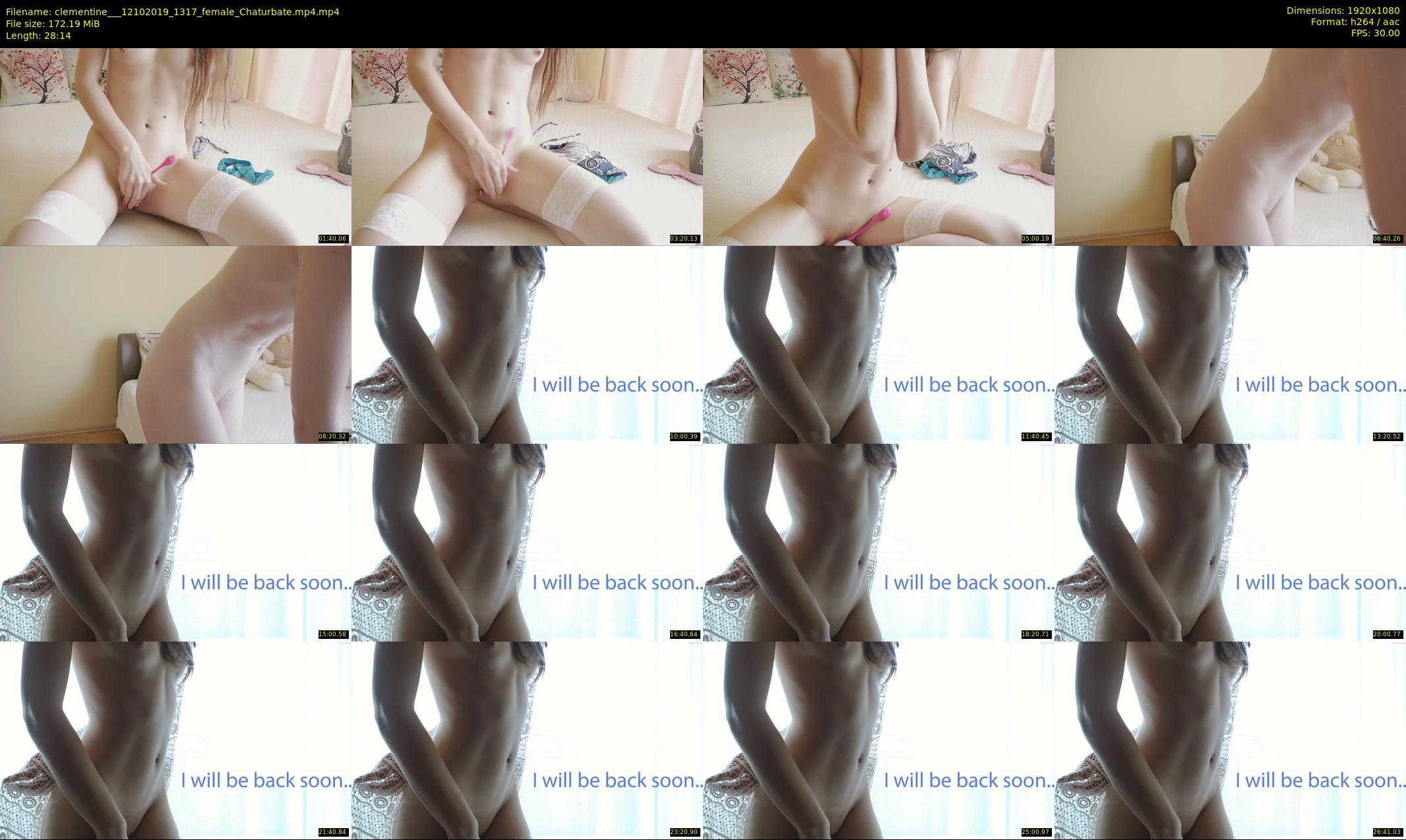 clementine__ — 29 minute Chaturbate female cam show recording, 1080p, Oct 12, 2019