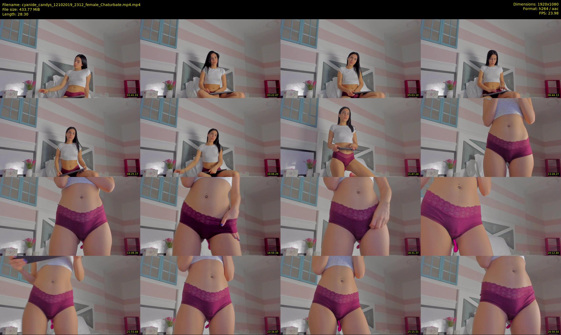 cyanide_candys — 29 minute Chaturbate female cam show recording, 1080p, Oct 12, 2019