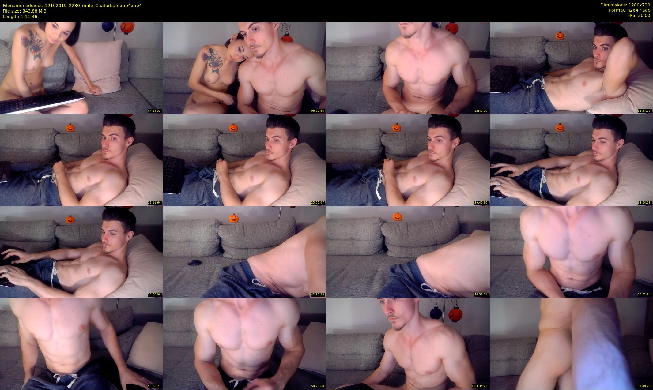 eddieds — 72 minute Chaturbate male cam show recording, 720p, Oct 12, 2019