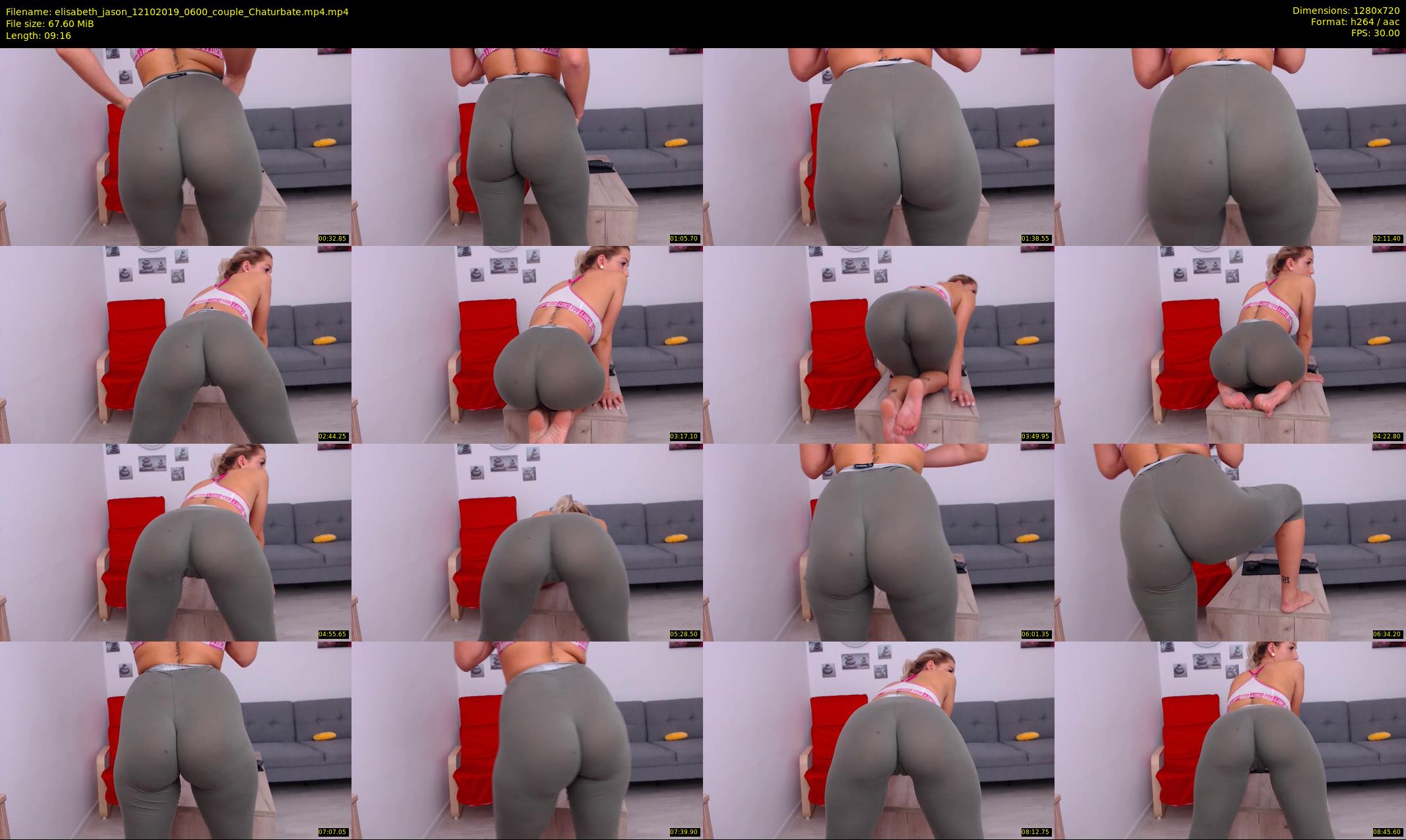 elisabeth_jason — 10 minute Chaturbate couple cam show recording, 720p, Oct 12, 2019