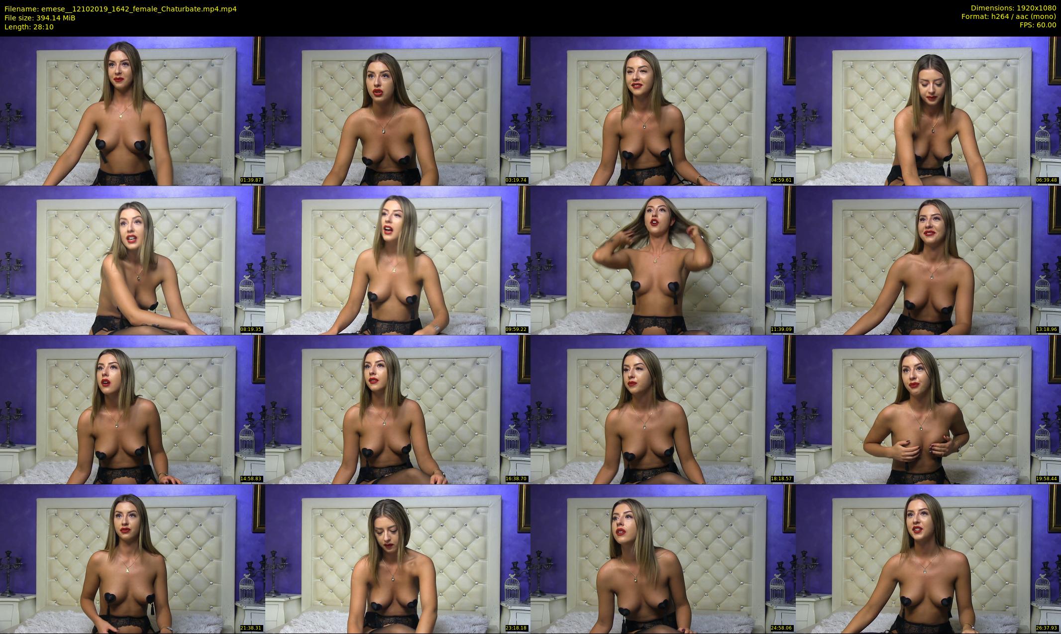 emese_ — 29 minute Chaturbate female cam show recording, 1080p, Oct 12, 2019
