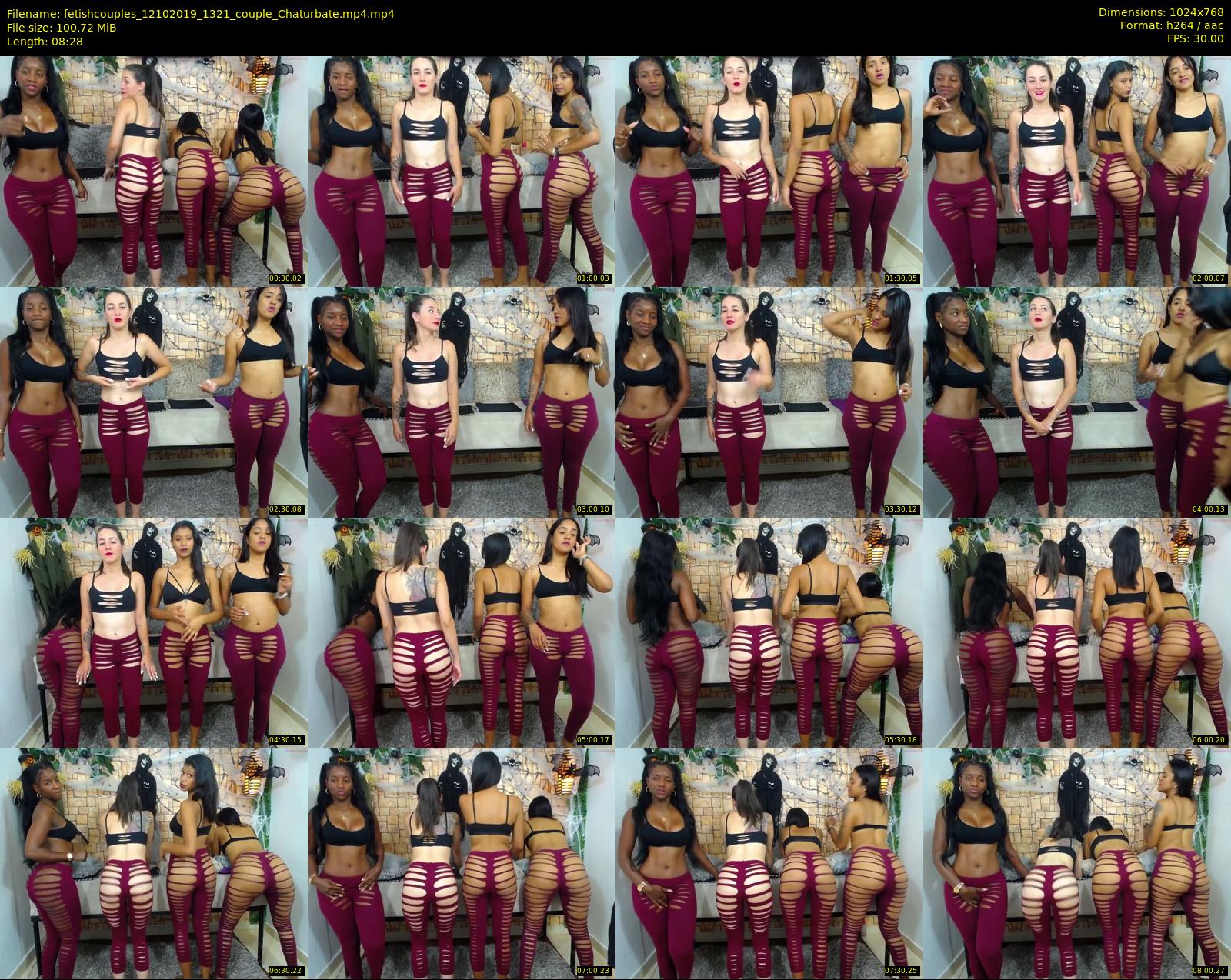 fetishcouples — 9 minute Chaturbate couple cam show recording, 720p, Oct 12, 2019