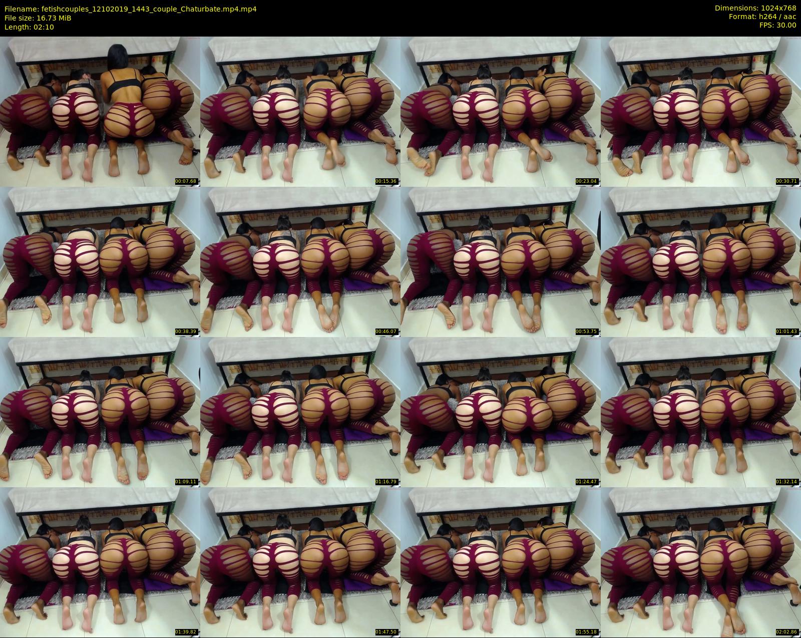 fetishcouples — 3 minute Chaturbate couple cam show recording, 720p, Oct 12, 2019