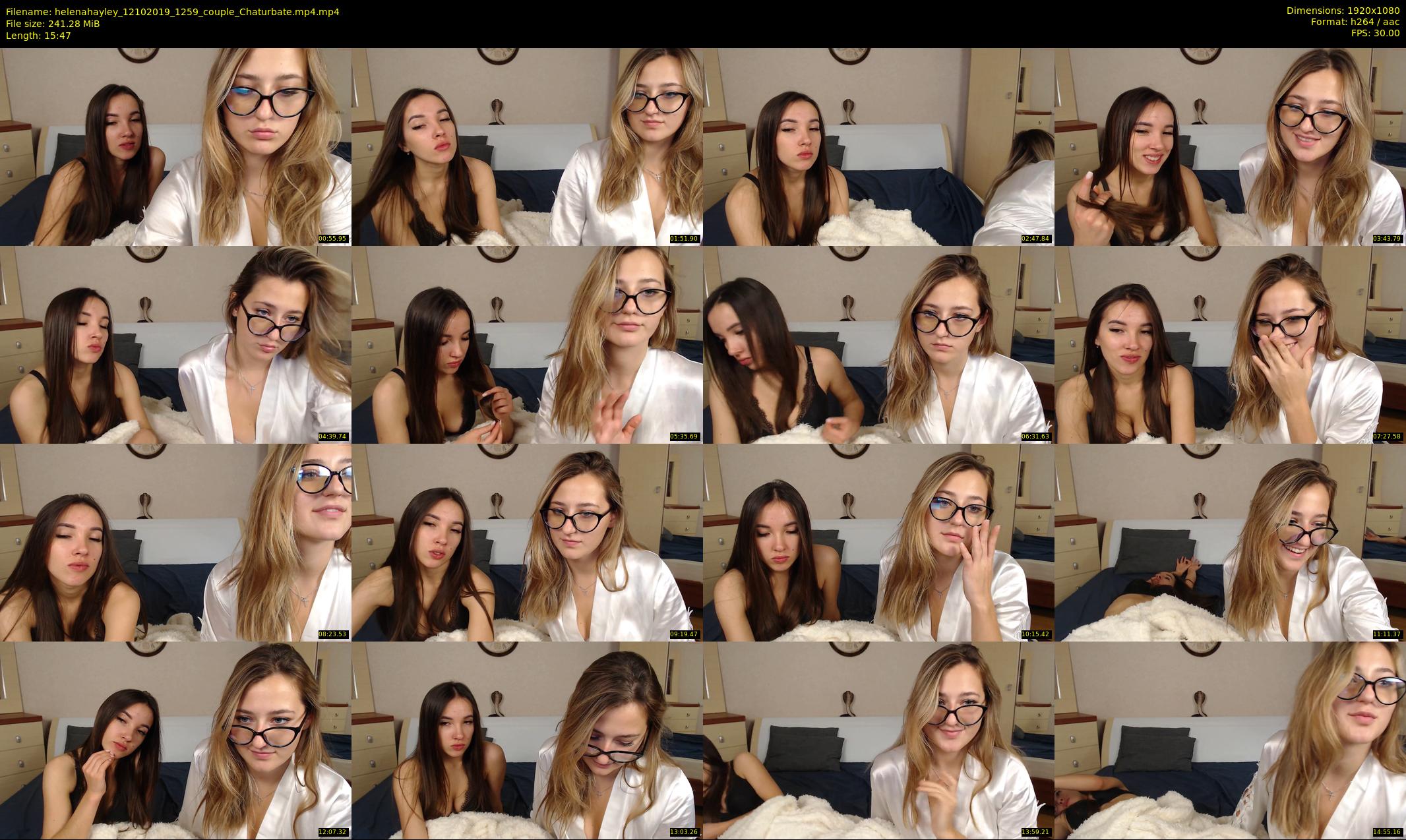 helenahayley — 16 minute Chaturbate female cam show recording, 1080p, Oct 12, 2019