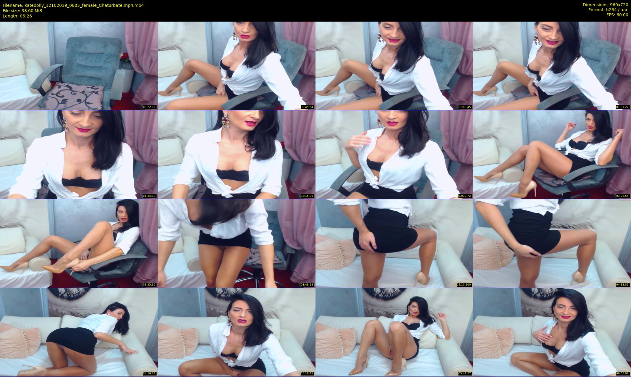 katedolly — 7 minute Chaturbate female cam show recording, 720p, Oct 12, 2019