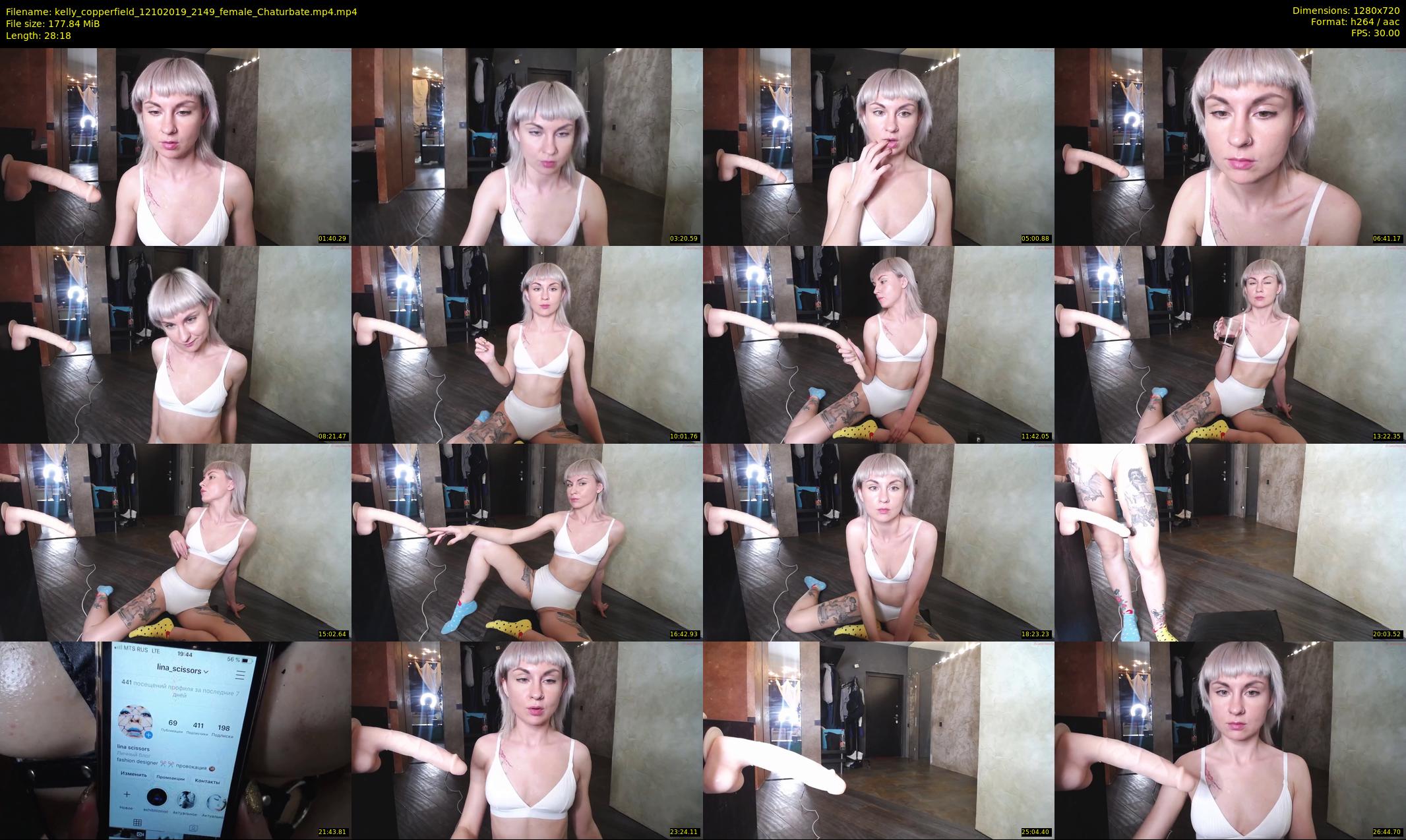 kelly_copperfield — 29 minute Chaturbate female cam show recording, 720p, Oct 12, 2019