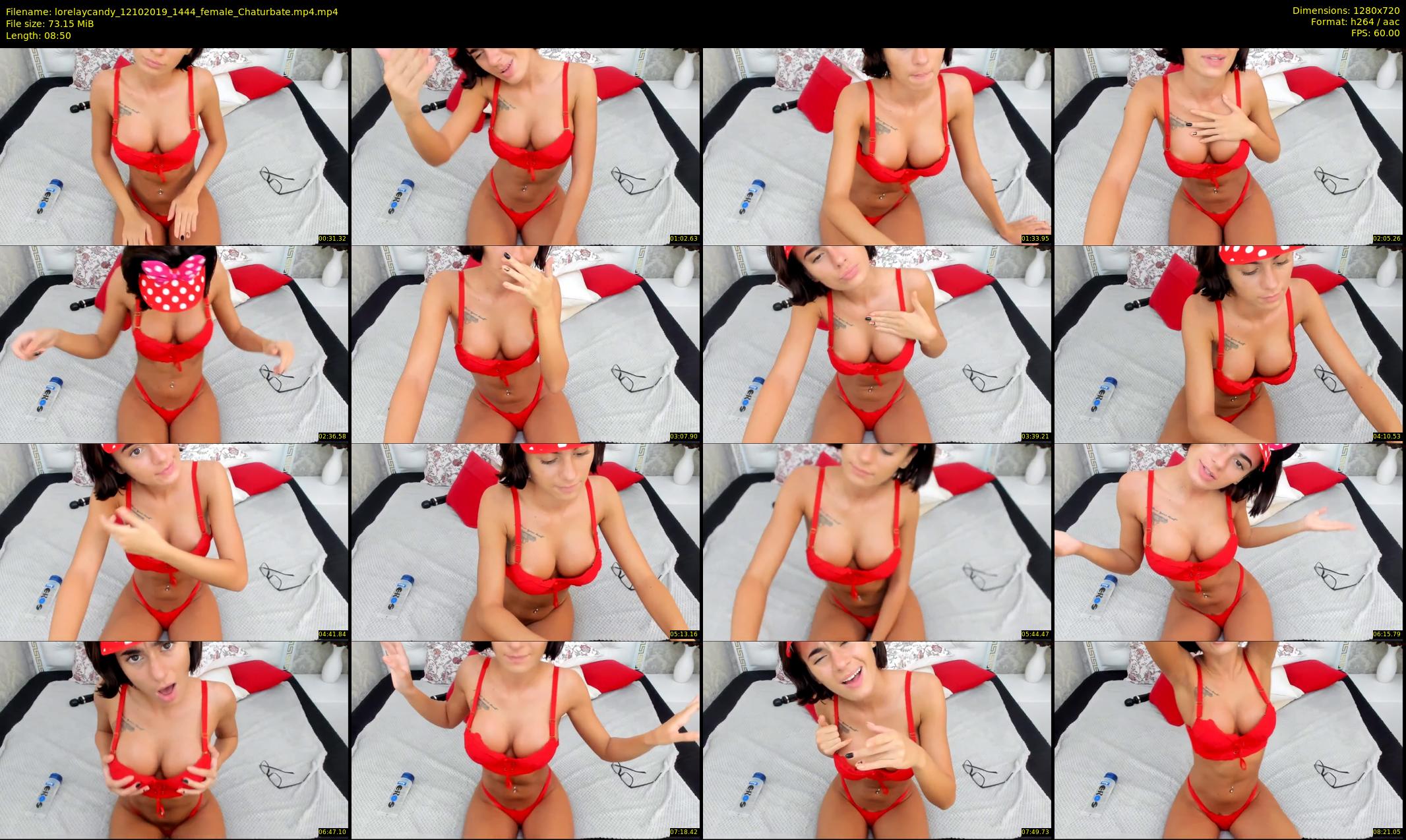 lorelaycandy — 9 minute Chaturbate female cam show recording, 720p, Oct 12, 2019