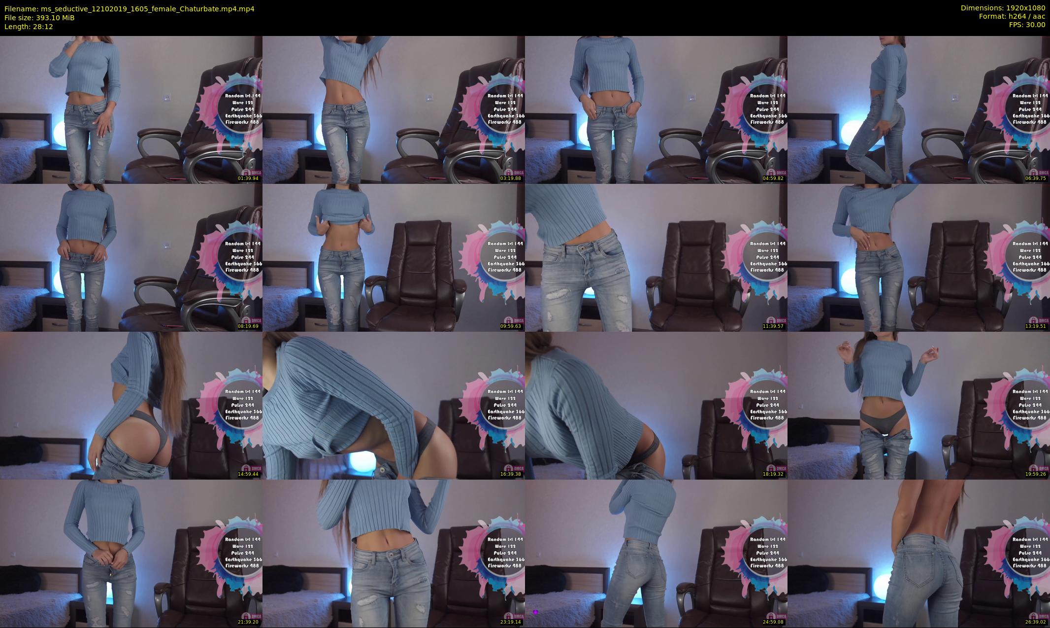 ms_seductive — 29 minute Chaturbate female cam show recording, 1080p, Oct 12, 2019