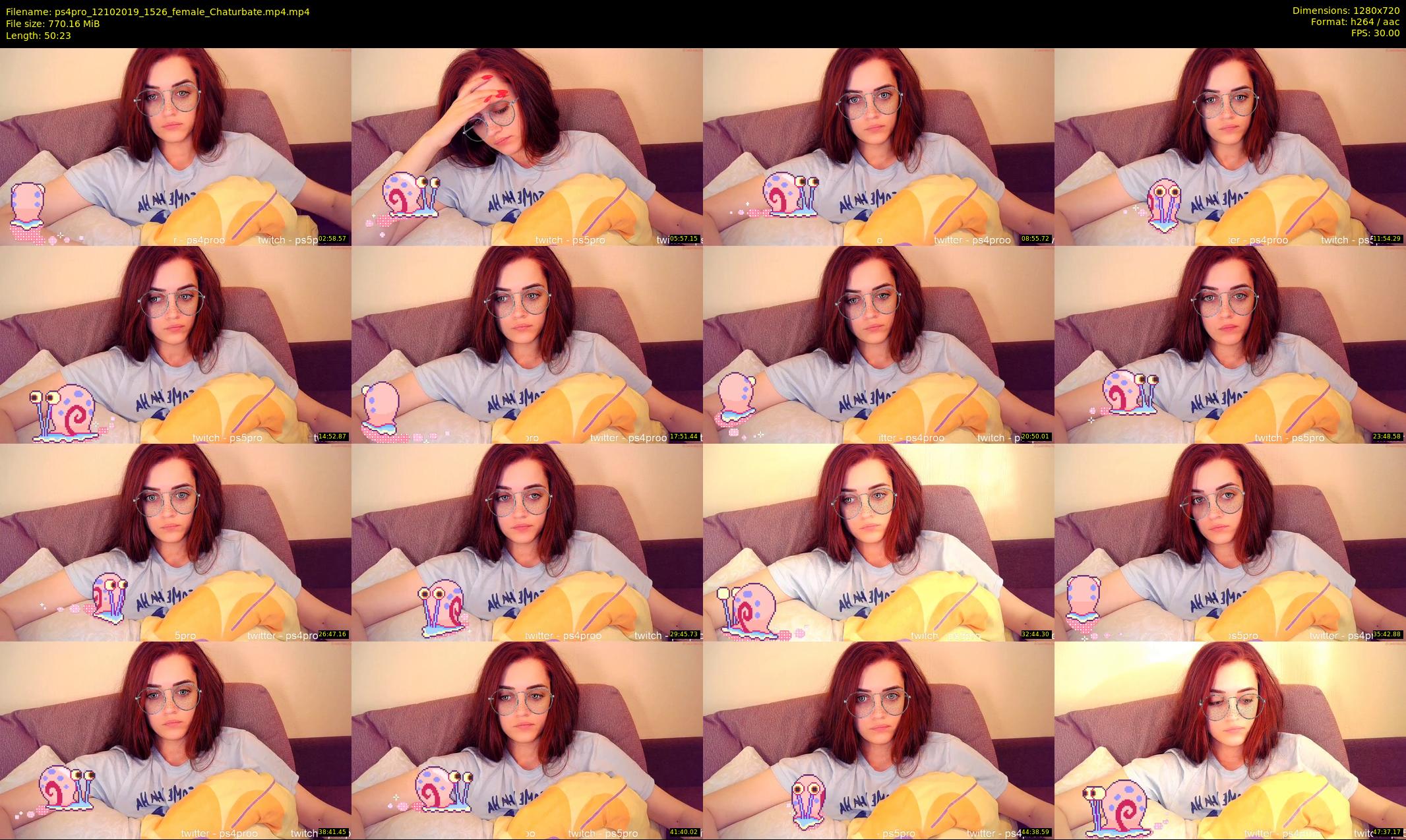 ps4pro — 51 minute Chaturbate female cam show recording, 720p, Oct 12, 2019