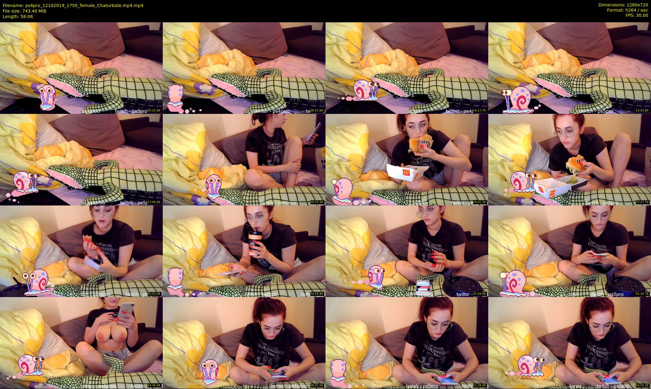ps4pro — 59 minute Chaturbate female cam show recording, 720p, Oct 12, 2019