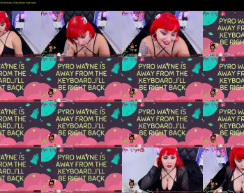 pyrowayne — 10 minute Chaturbate female cam show recording, 720p, Oct 13, 2019