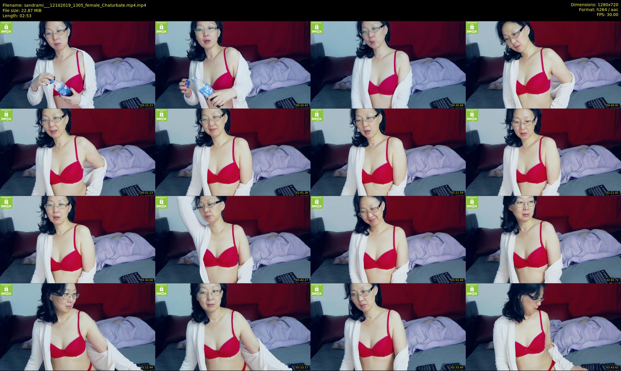 sandrami__ — 3 minute Chaturbate female cam show recording, 720p, Oct 12, 2019
