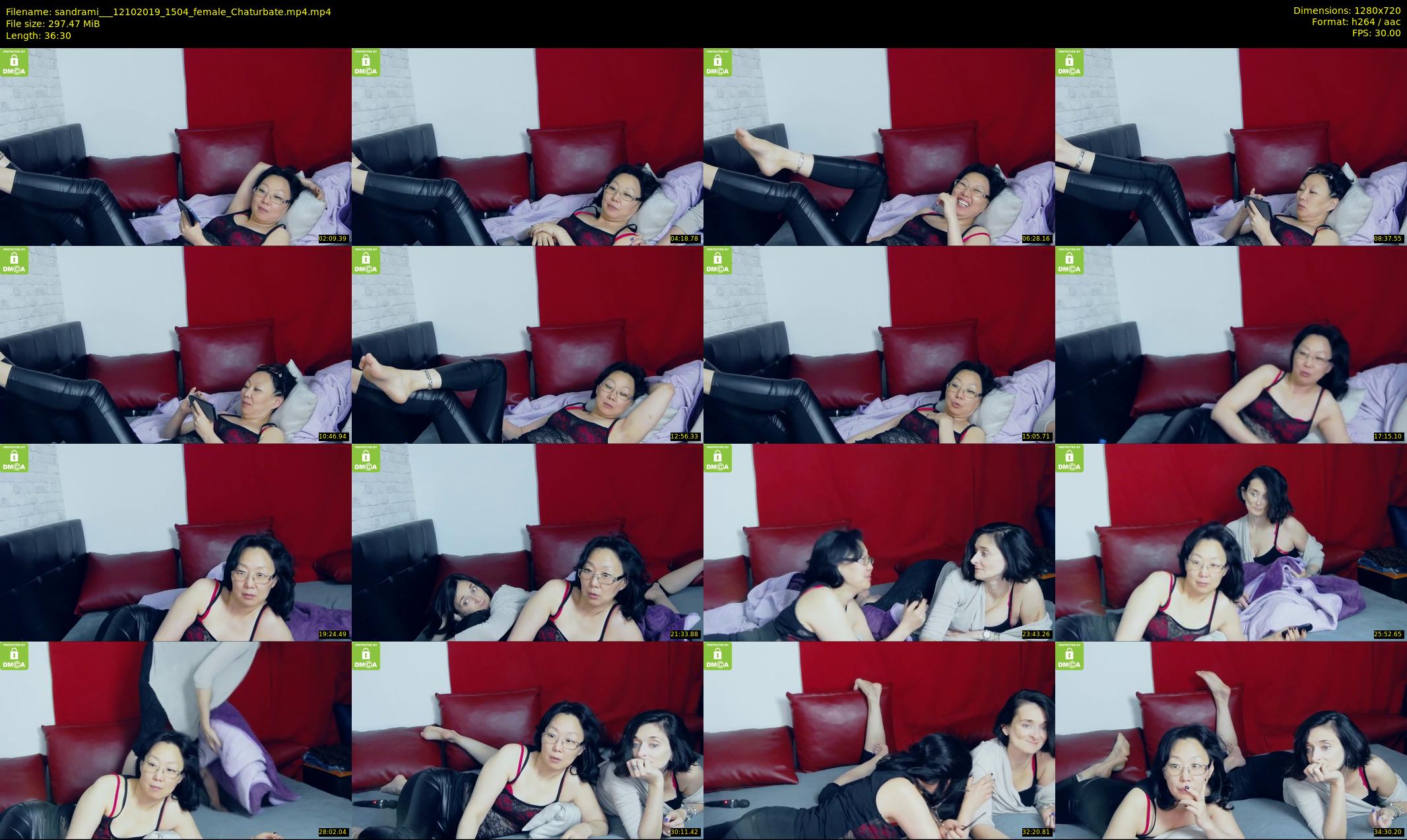 sandrami__ — 37 minute Chaturbate female cam show recording, 720p, Oct 12, 2019