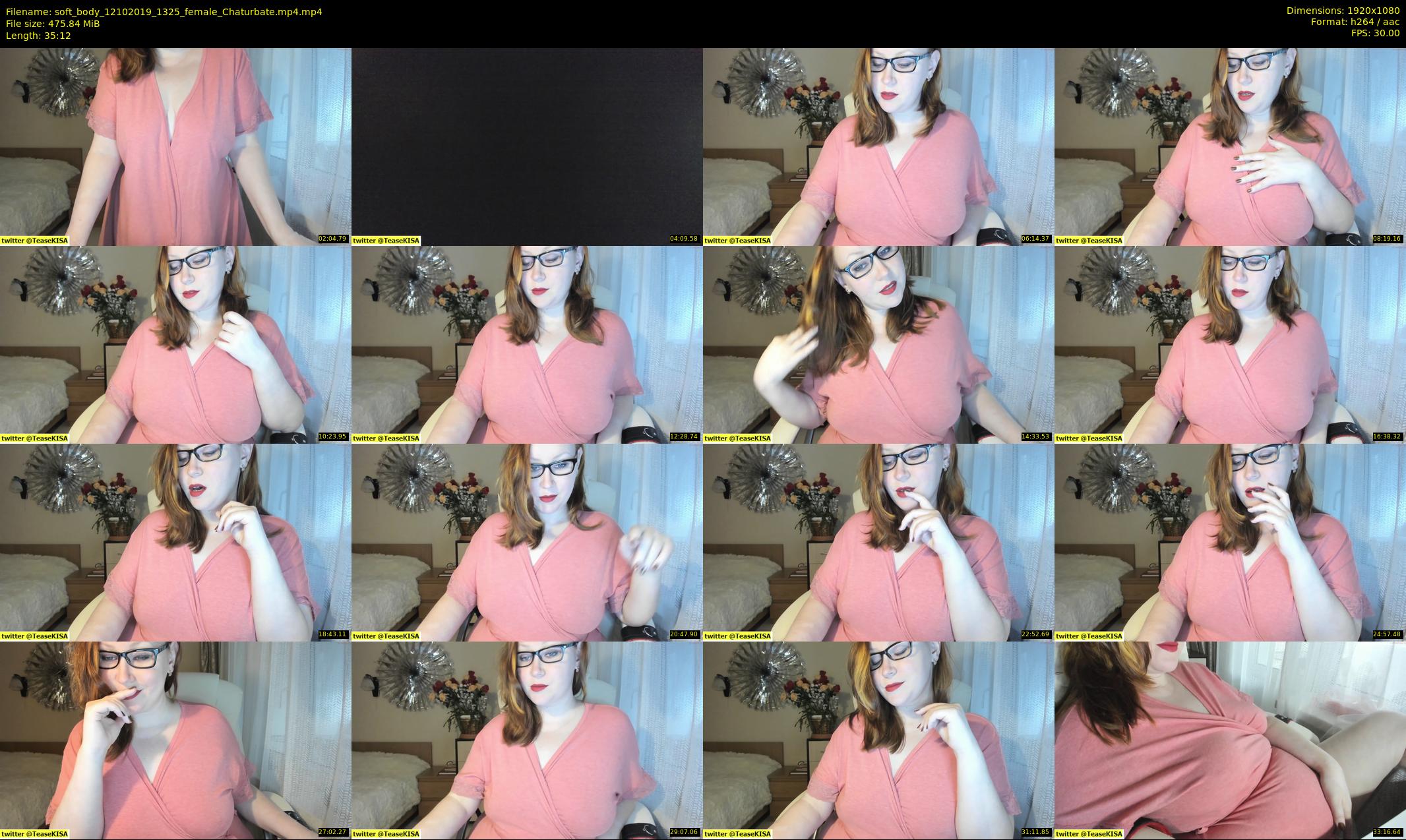 soft_body — 36 minute Chaturbate female cam show recording, 1080p, Oct 12, 2019