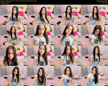 sophia_alejandra — 62 minute Chaturbate female cam show recording, 720p, Oct 12, 2019