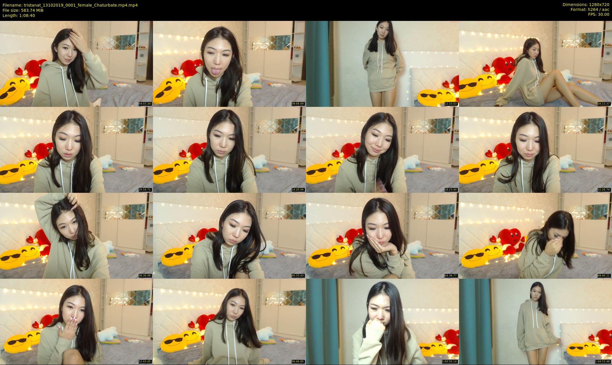tristanat — 69 minute Chaturbate female cam show recording, 720p, Oct 13, 2019