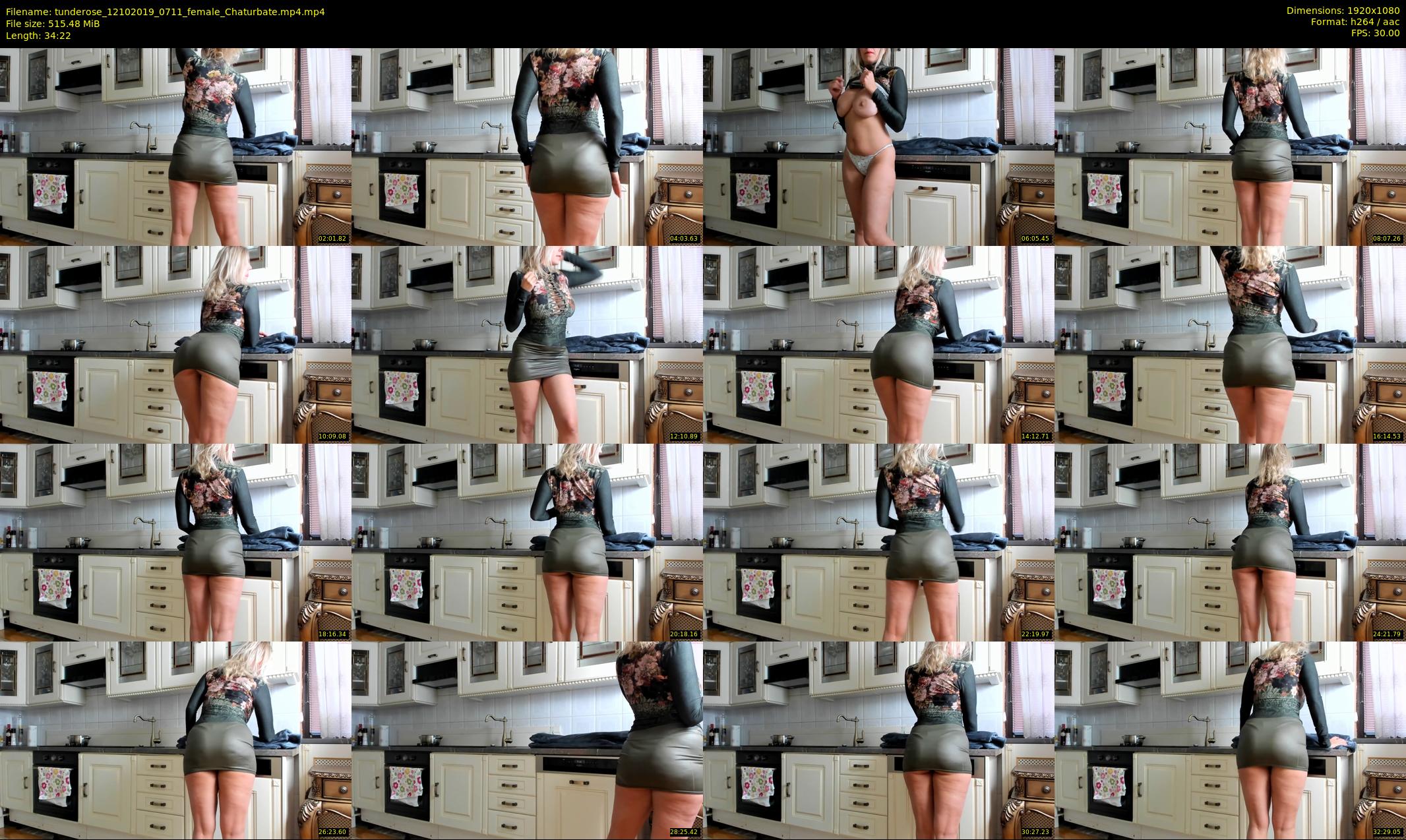 tunderose — 35 minute Chaturbate female cam show recording, 1080p, Oct 12, 2019