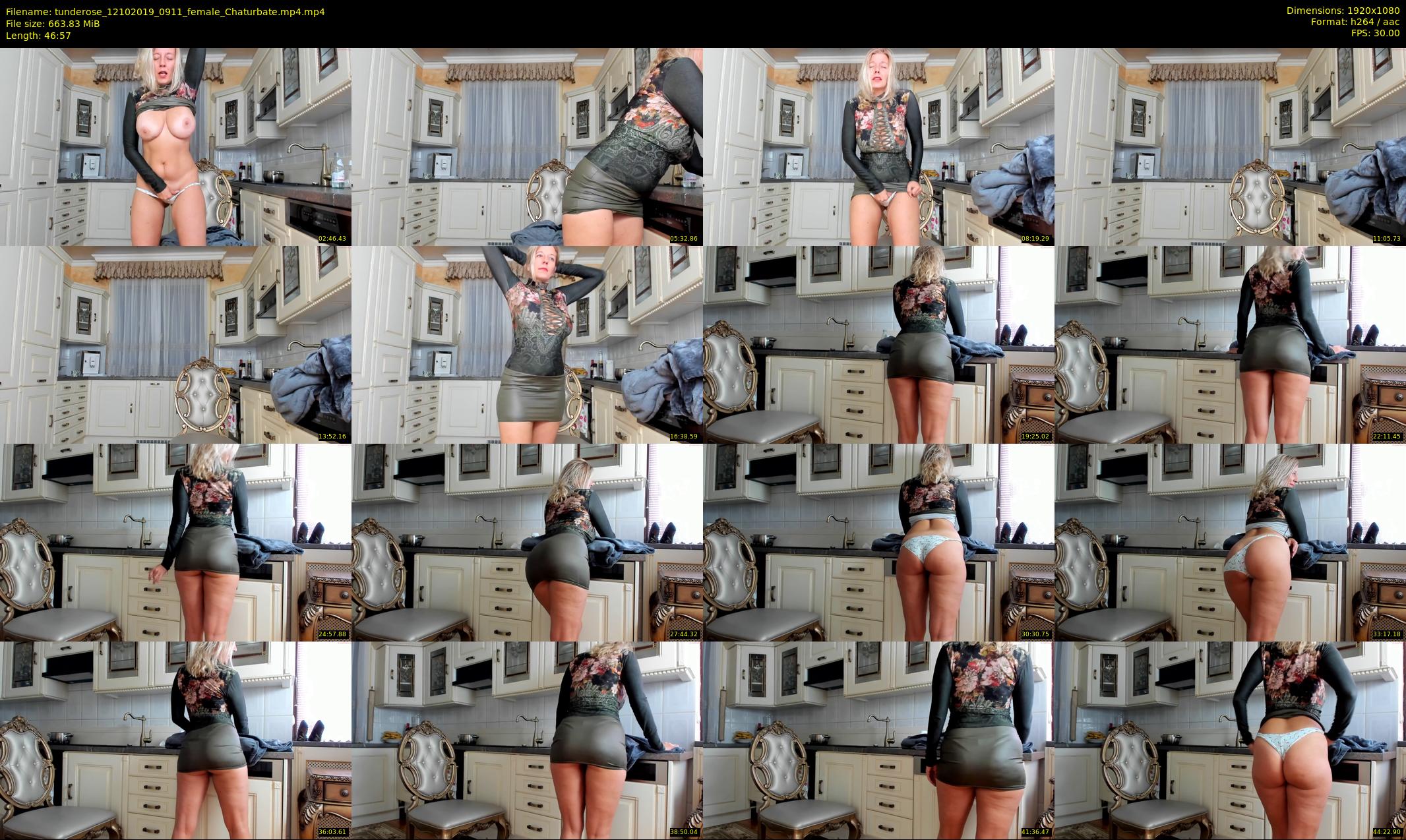 tunderose — 47 minute Chaturbate female cam show recording, 1080p, Oct 12, 2019