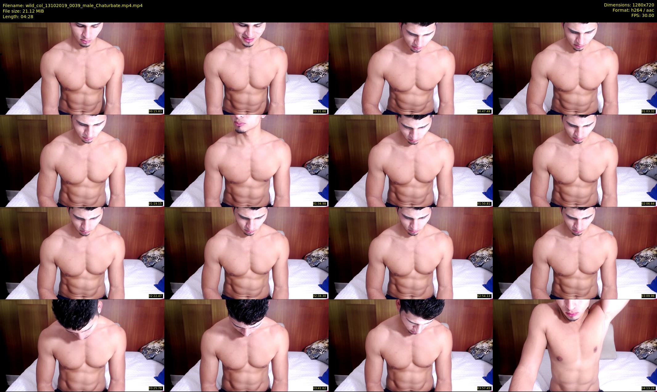 wild_col — 5 minute Chaturbate male cam show recording, 720p, Oct 13, 2019