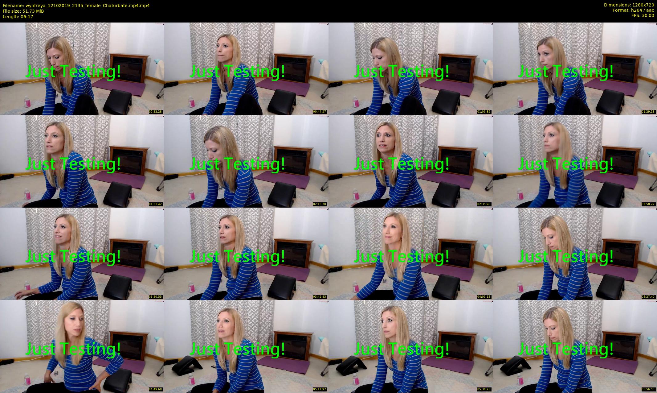 wynfreya — 7 minute Chaturbate female cam show recording, 720p, Oct 12, 2019
