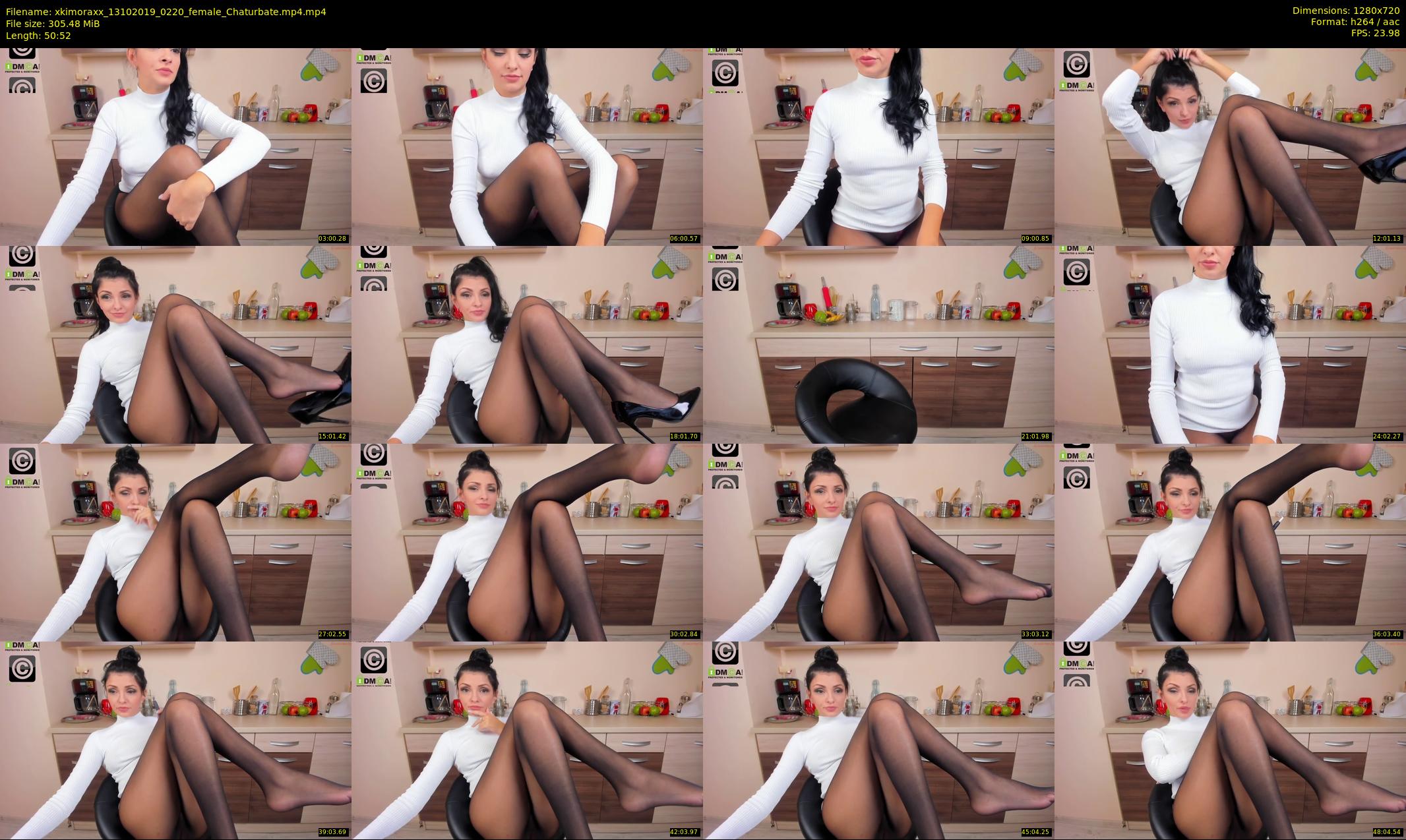 xkimoraxx — 51 minute Chaturbate female cam show recording, 720p, Oct 13, 2019