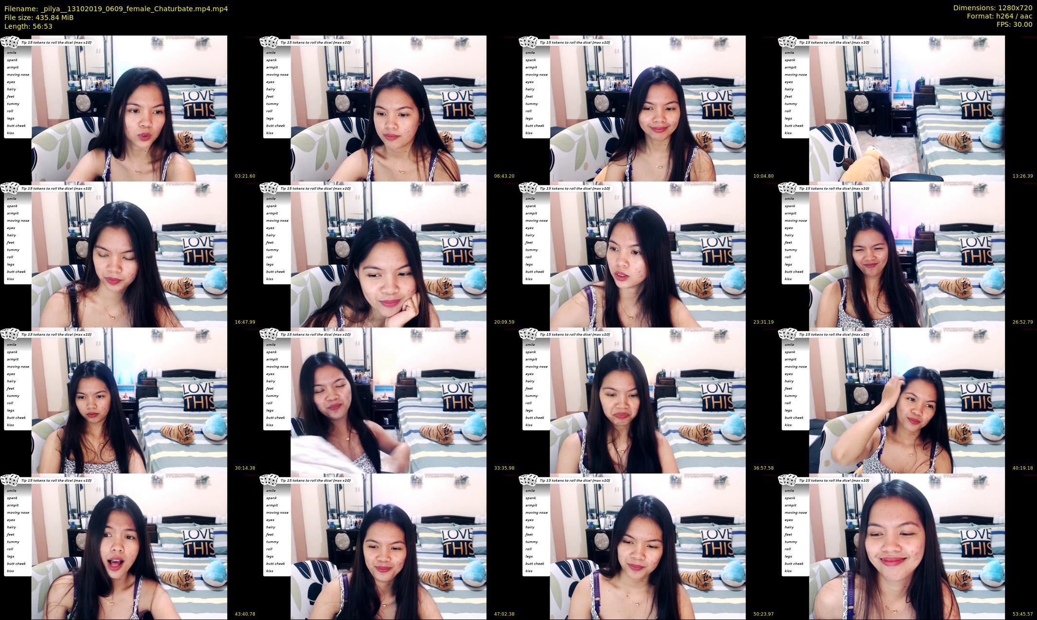 _pilya_ — 57 minute Chaturbate female cam show recording, 720p, Oct 13, 2019