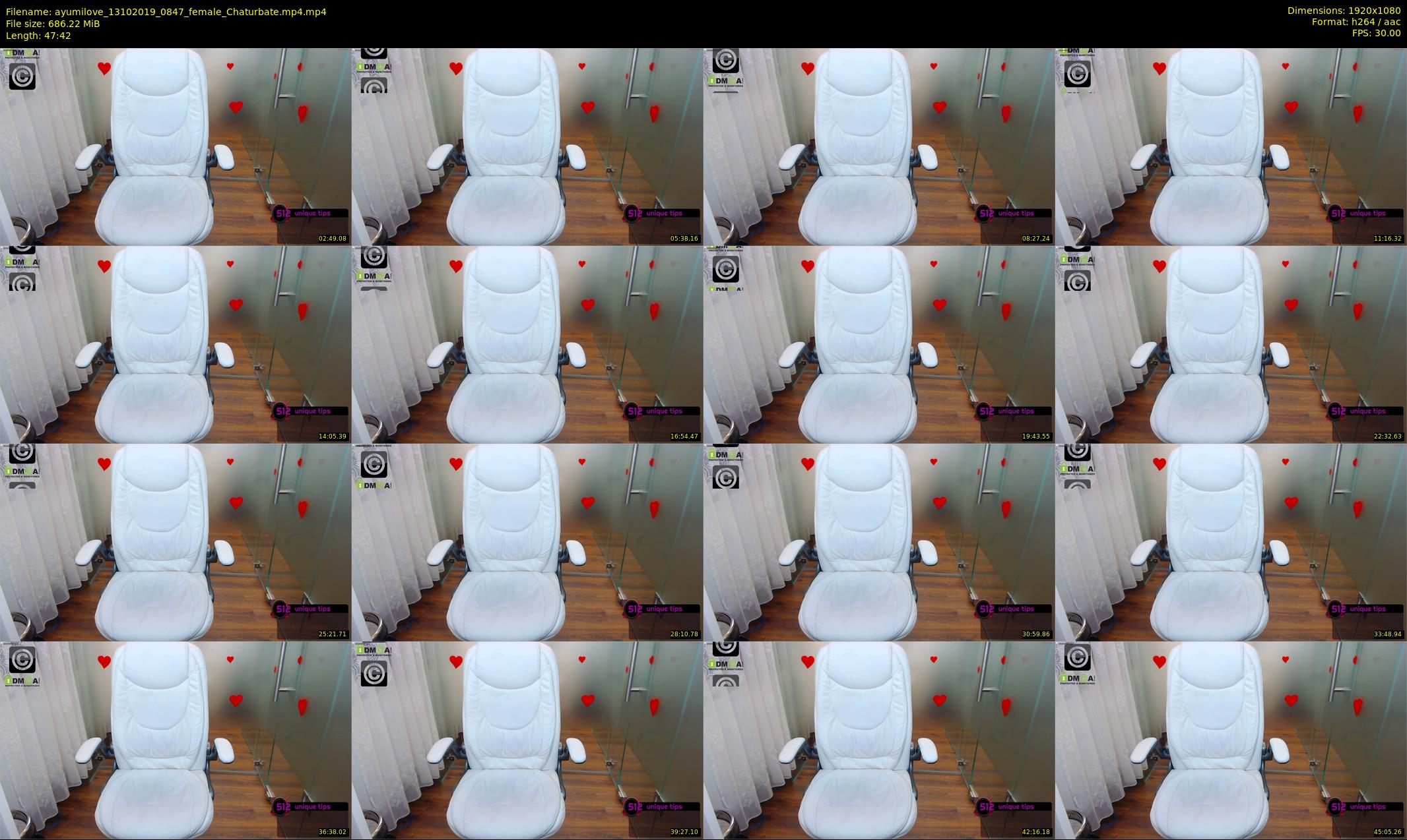 ayumilove — 48 minute Chaturbate female cam show recording, 1080p, Oct 13, 2019