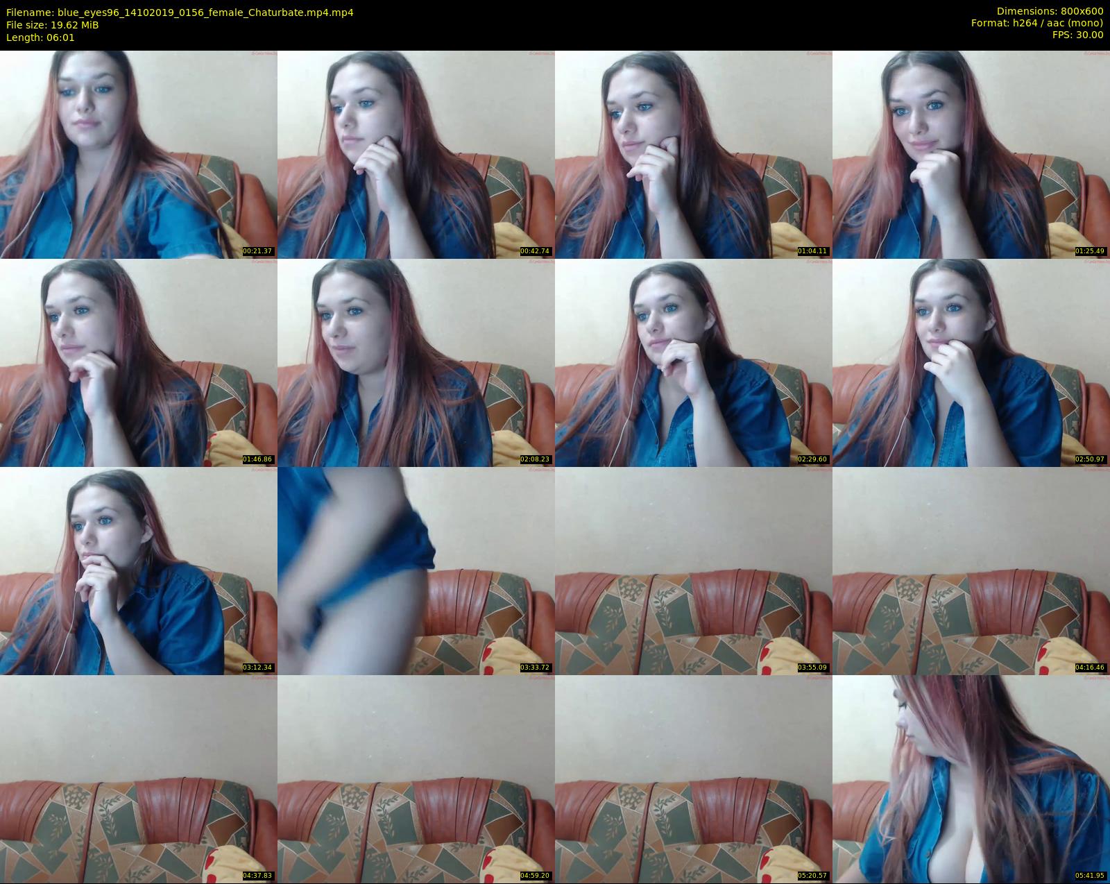 blue_eyes96 — 7 minute Chaturbate female cam show recording, 480p, Oct 14, 2019