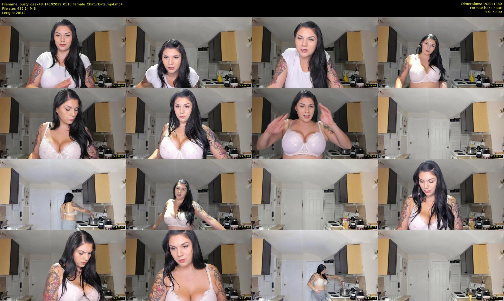busty_geek48 — 29 minute Chaturbate female cam show recording, 1080p, Oct 14, 2019